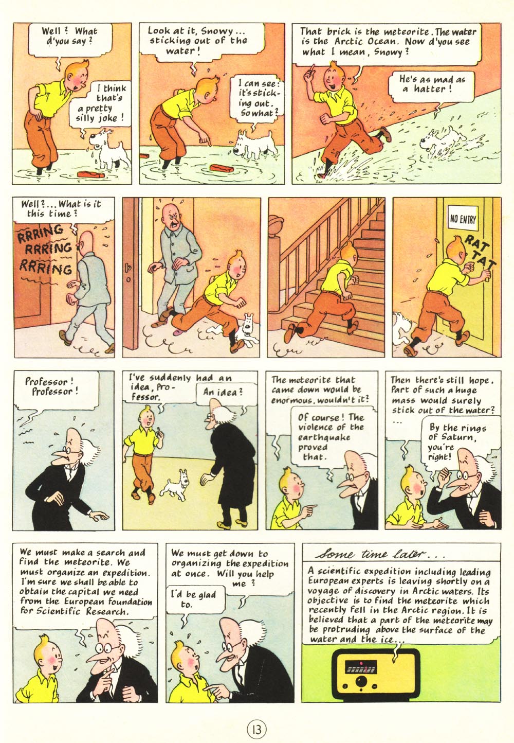 Read online The Adventures of Tintin comic -  Issue #10 - 16