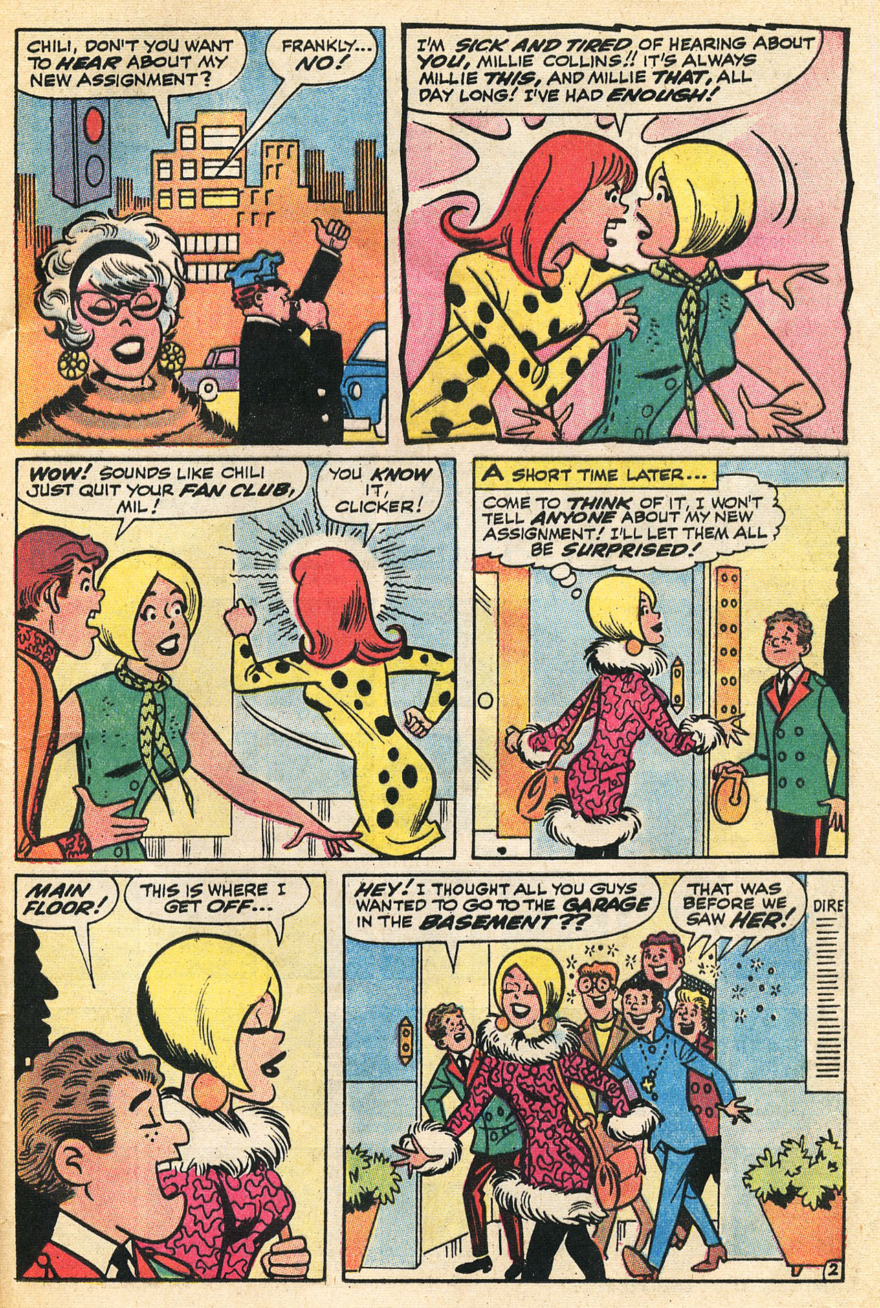 Read online Millie the Model comic -  Issue #191 - 25