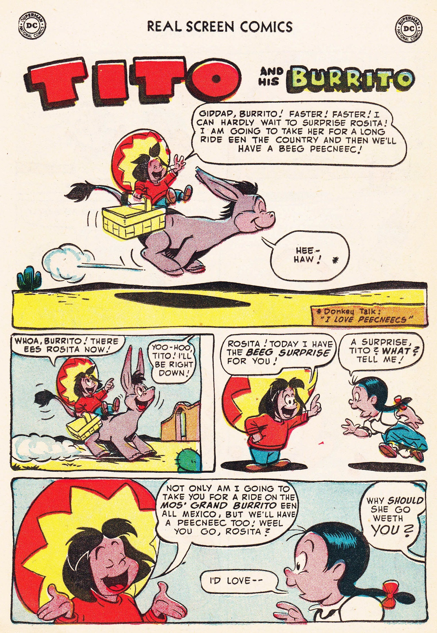 Read online Real Screen Comics comic -  Issue #51 - 11