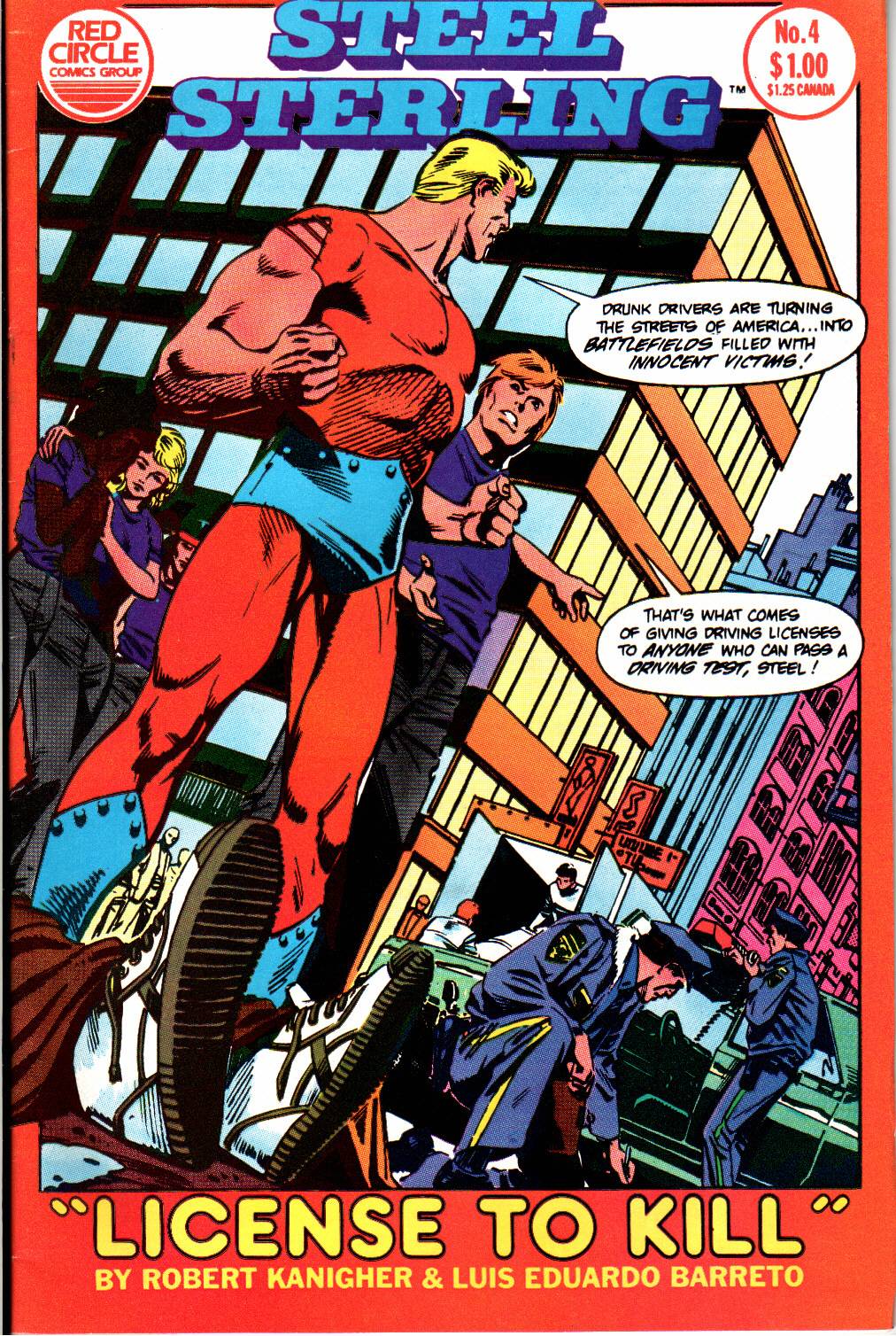 Read online Lancelot Strong, The Shield comic -  Issue #4 - 1