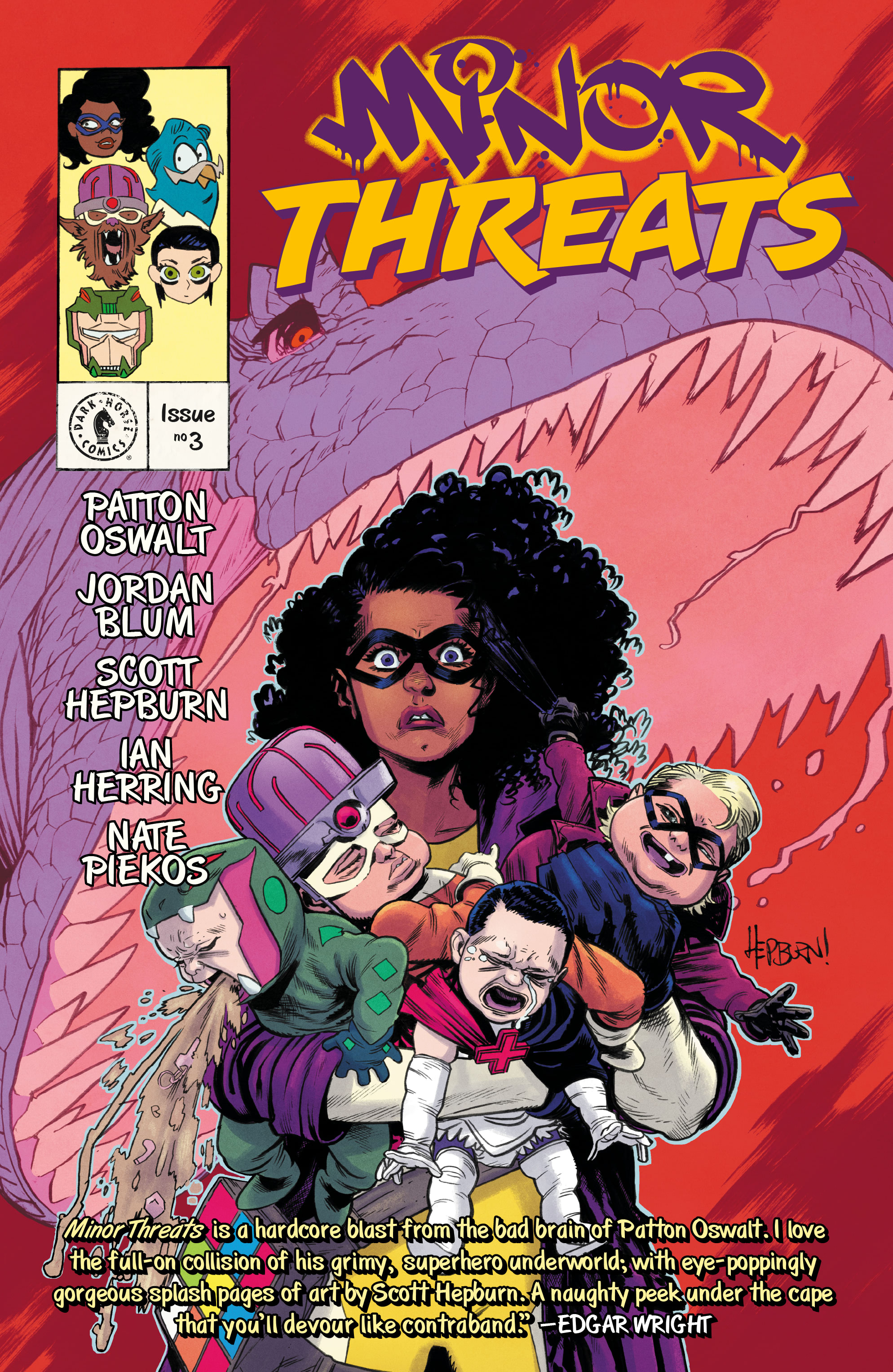 Read online Minor Threats comic -  Issue #3 - 1