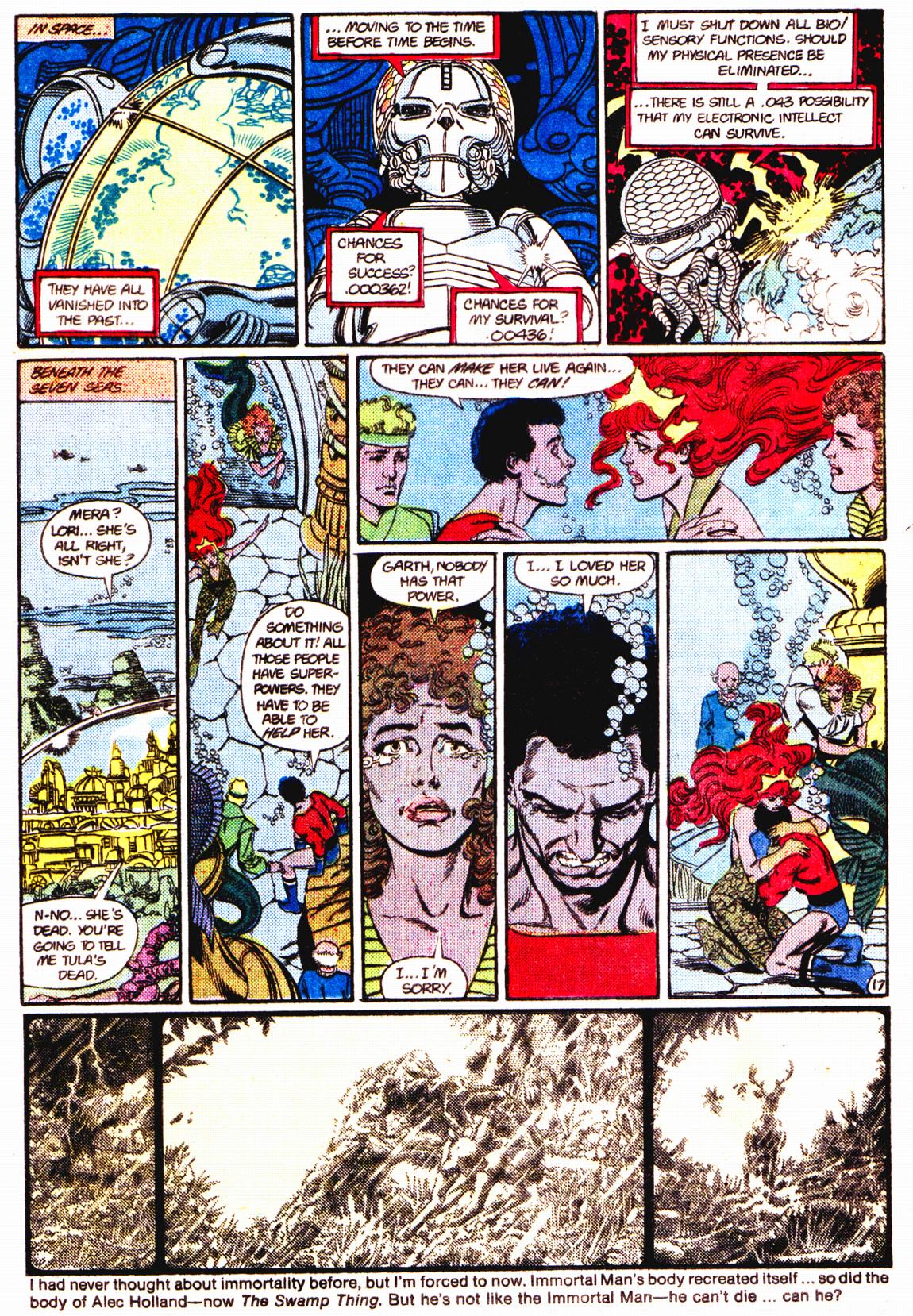 Read online Crisis on Infinite Earths (1985) comic -  Issue #10 - 18