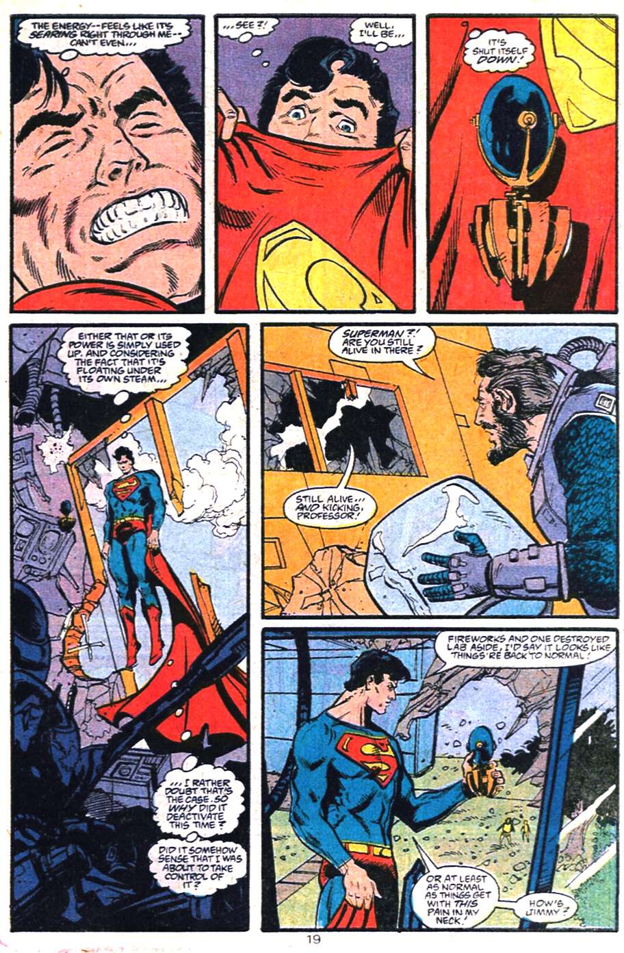 Read online Adventures of Superman (1987) comic -  Issue #459 - 20