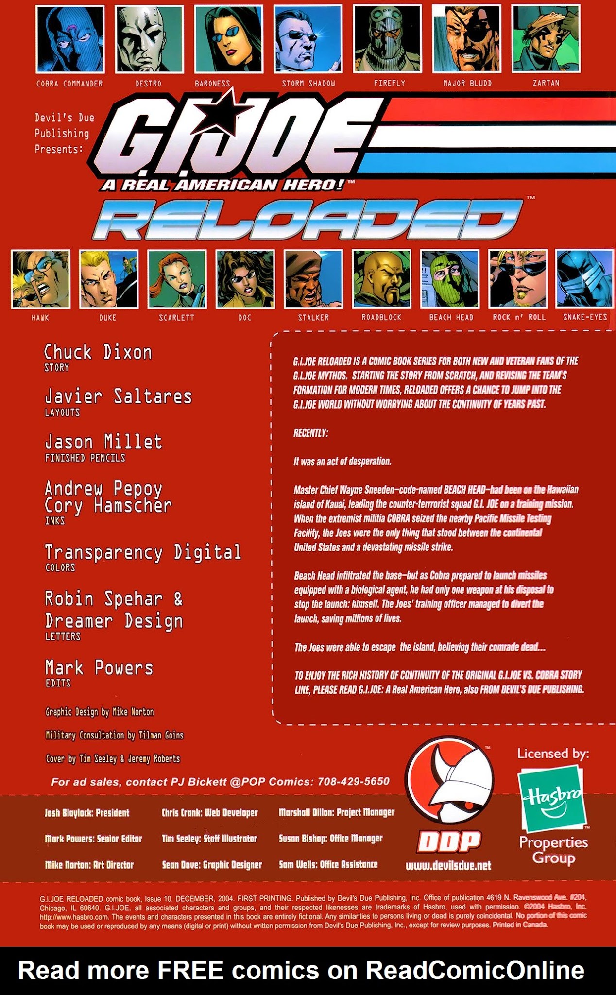 Read online G.I. Joe Reloaded comic -  Issue #10 - 3