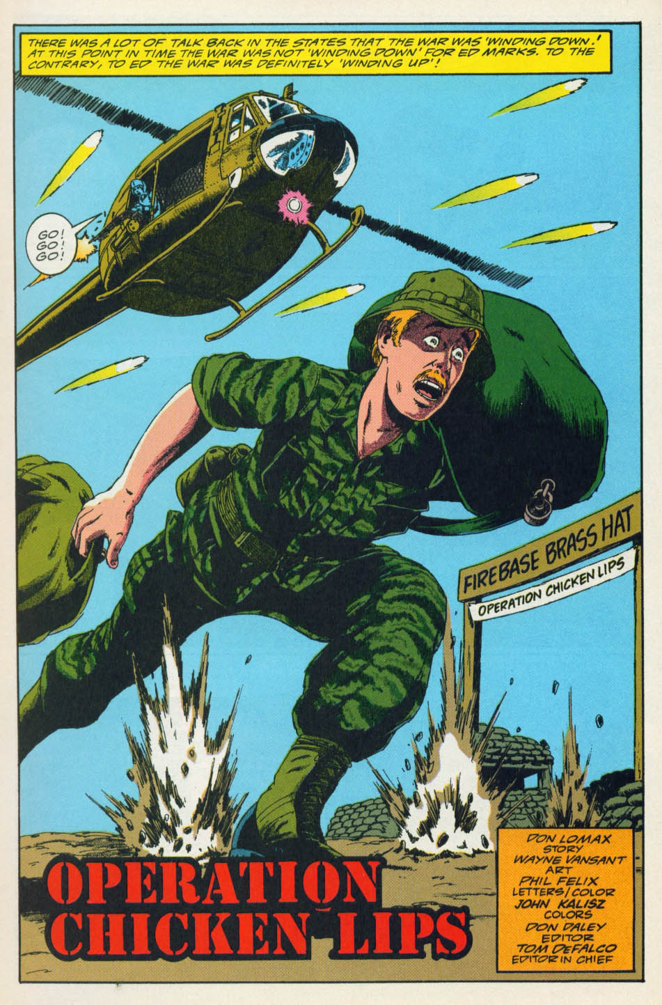 Read online The 'Nam comic -  Issue #70 - 4