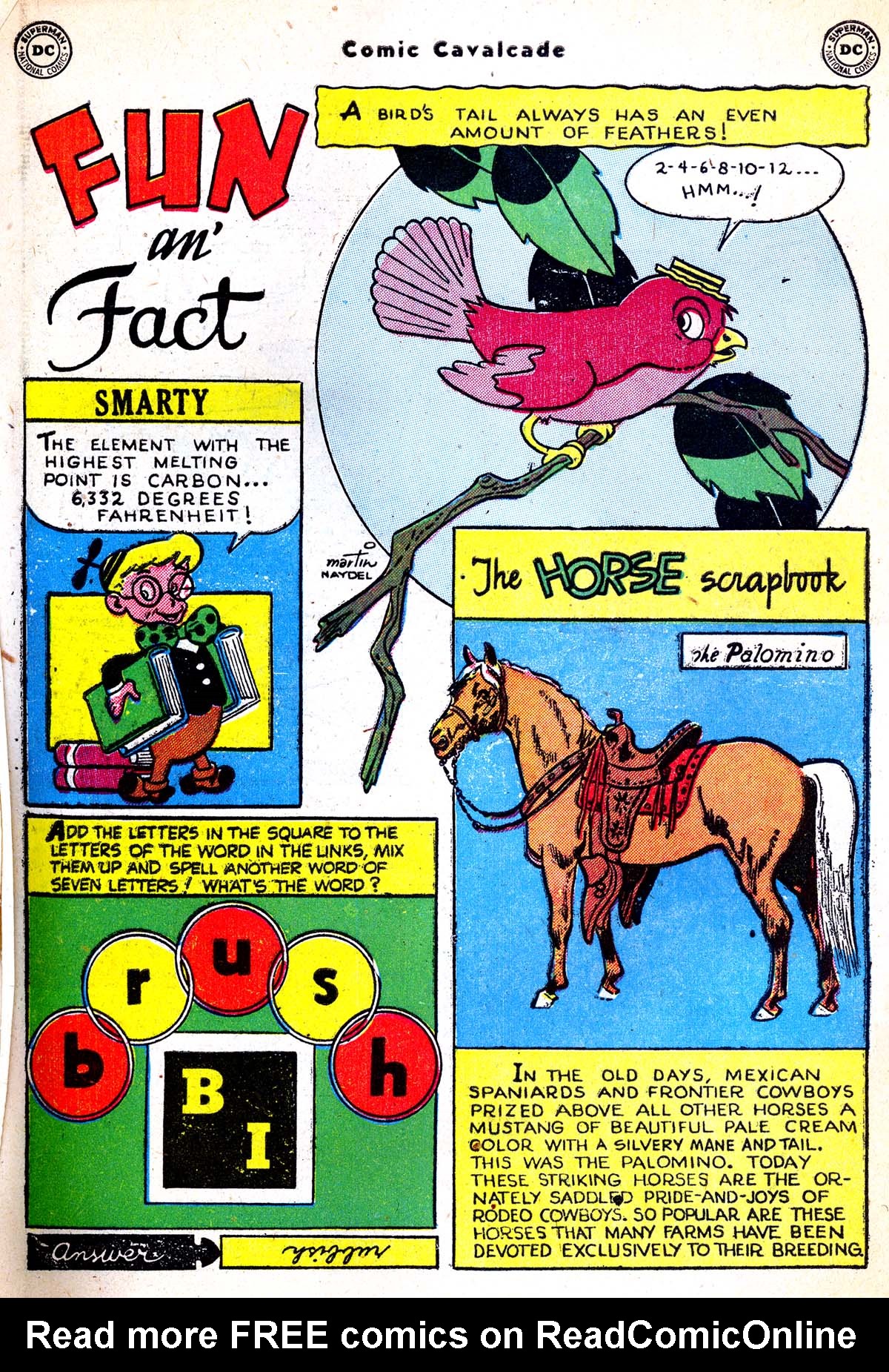 Read online Comic Cavalcade comic -  Issue #48 - 66