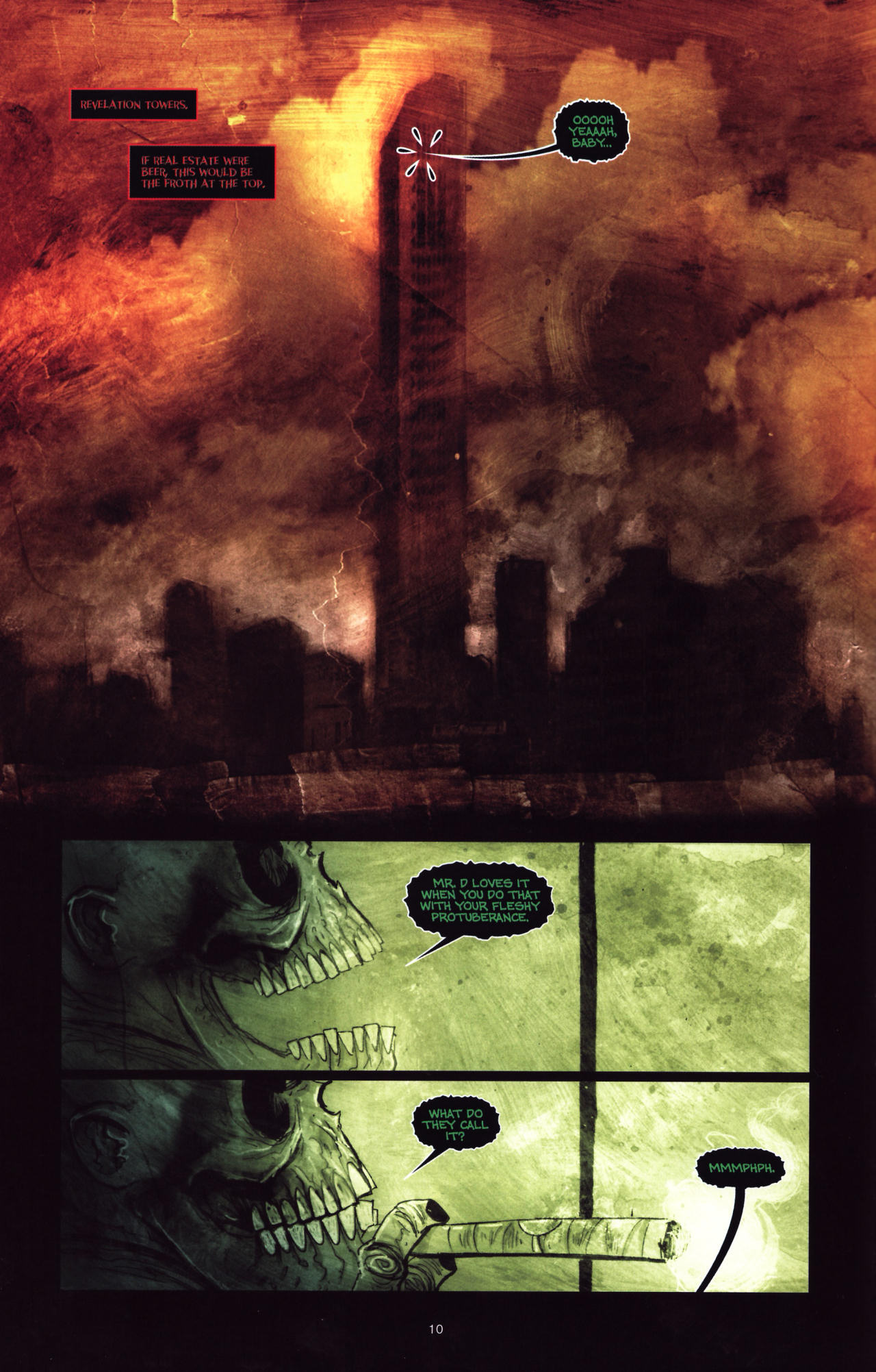 Read online Wormwood: Gentleman Corpse comic -  Issue #8 - 11