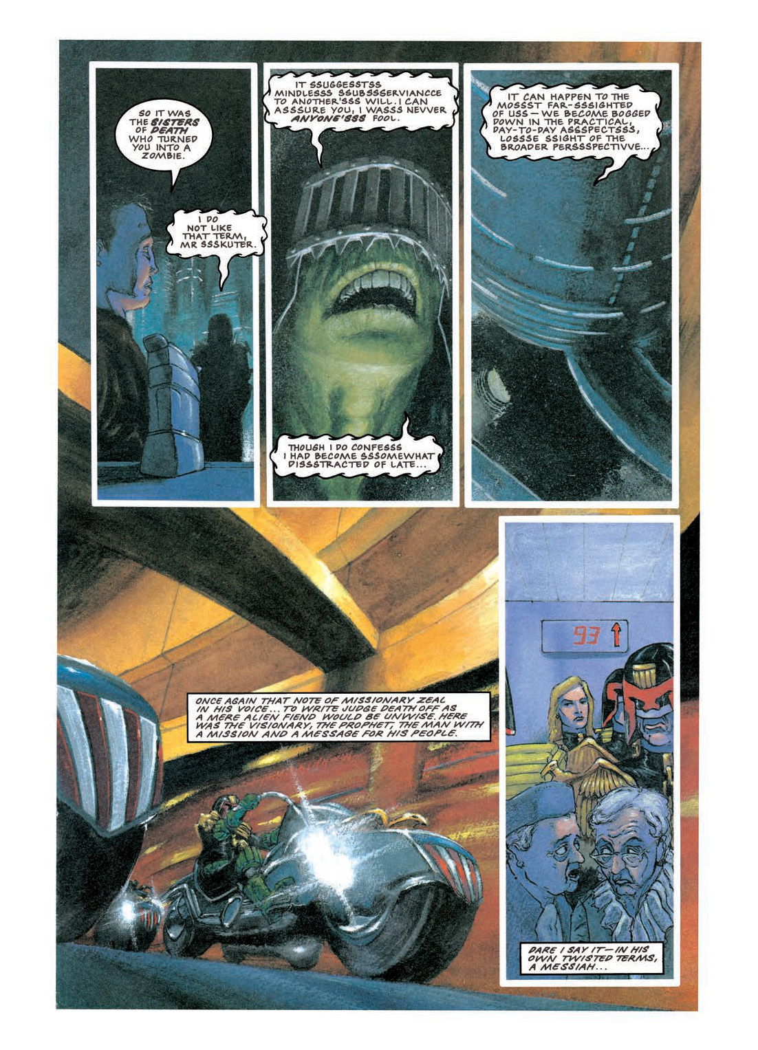 Read online Judge Death comic -  Issue # TPB Young Death - Boyhood of a Superfiend - 72