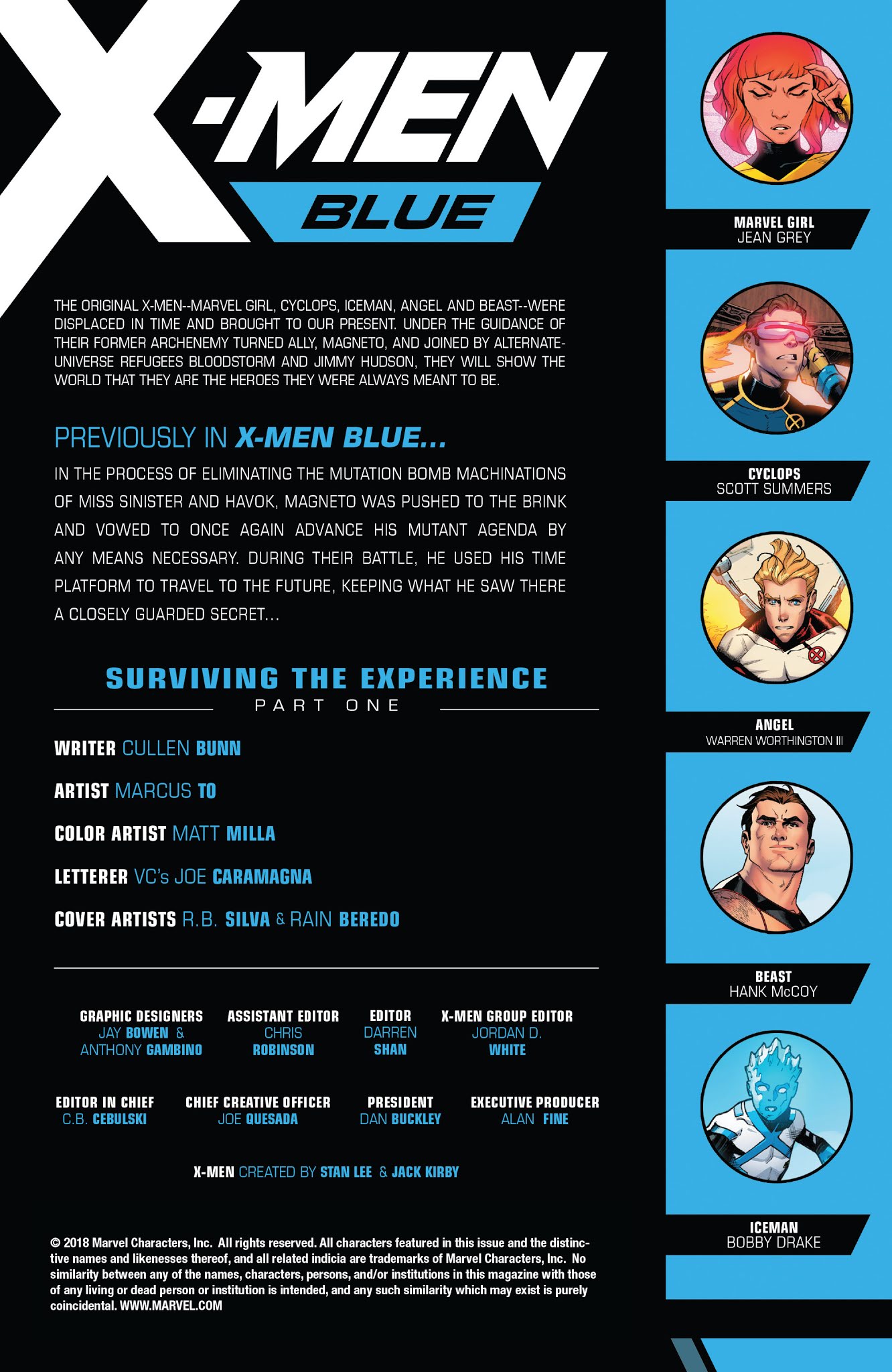 Read online X-Men: Blue comic -  Issue #33 - 2