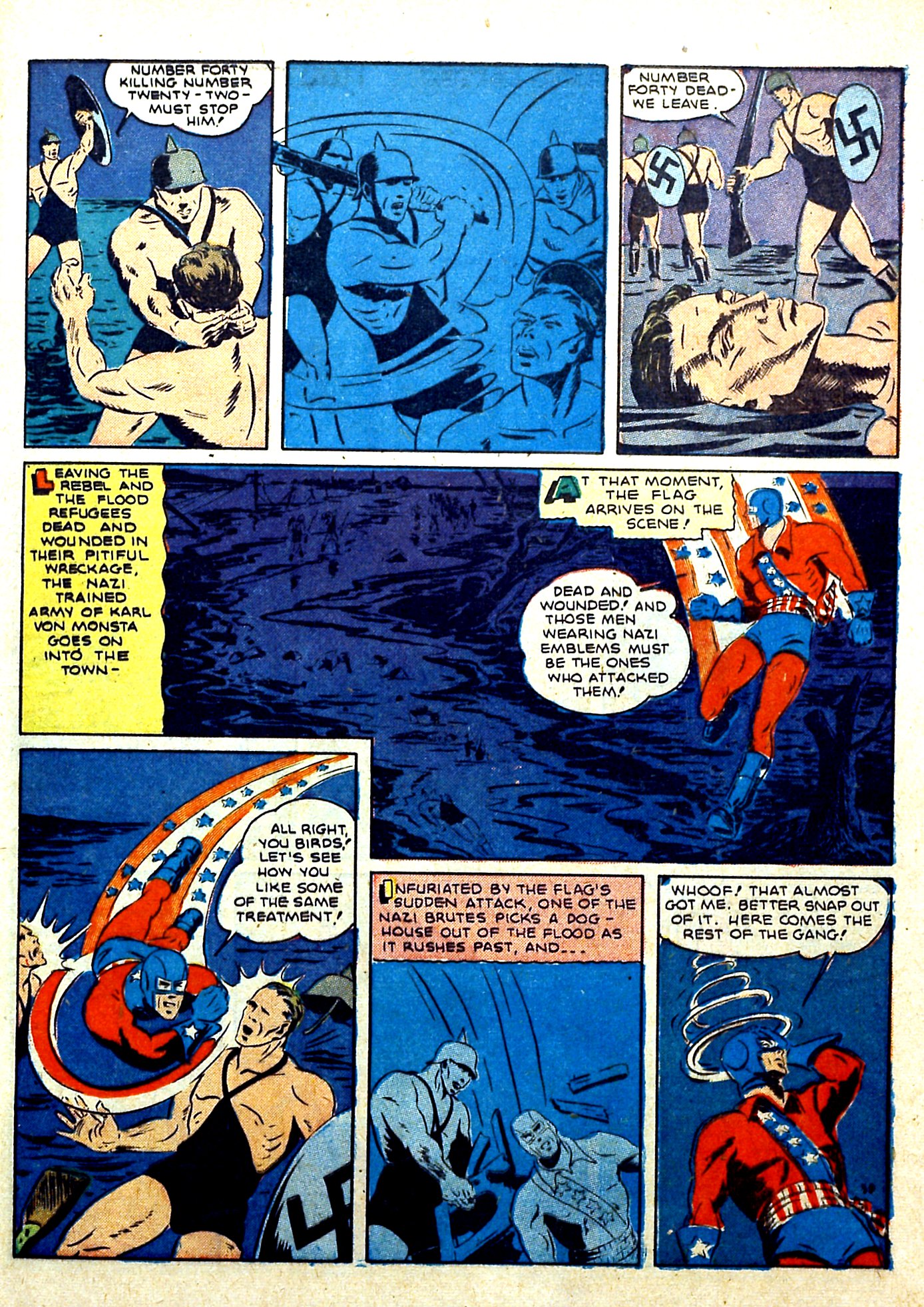 Read online Our Flag Comics comic -  Issue #4 - 41