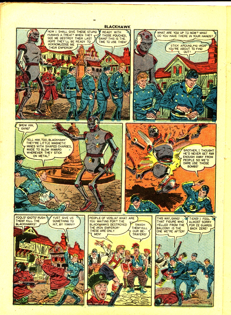 Read online Blackhawk (1957) comic -  Issue #42 - 12