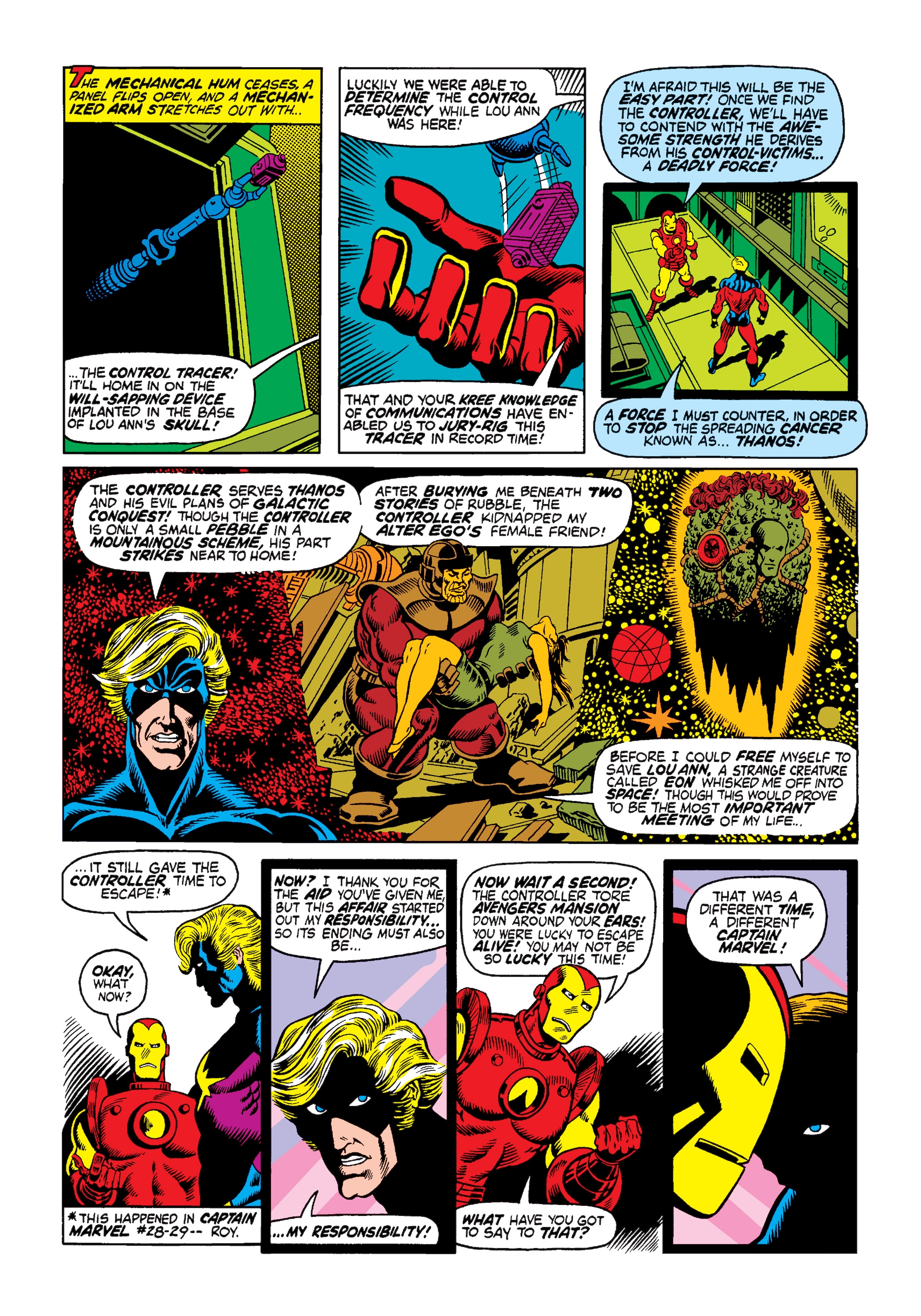 Read online Marvel Masterworks: Captain Marvel comic -  Issue # TPB 3 (Part 2) - 94