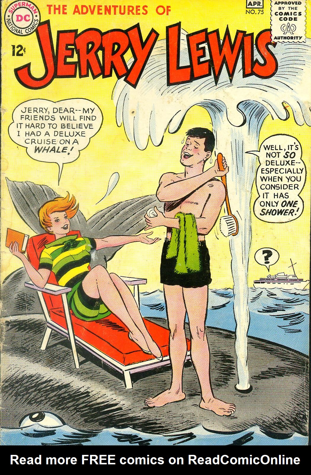 Read online The Adventures of Jerry Lewis comic -  Issue #75 - 1