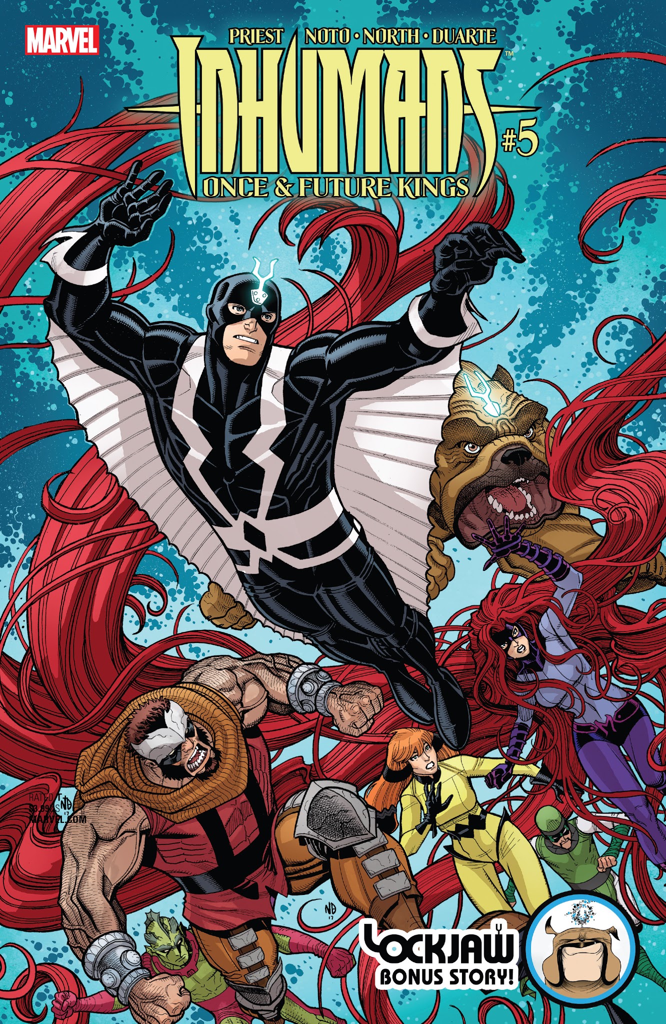 Read online Inhumans: Once And Future Kings comic -  Issue #5 - 1