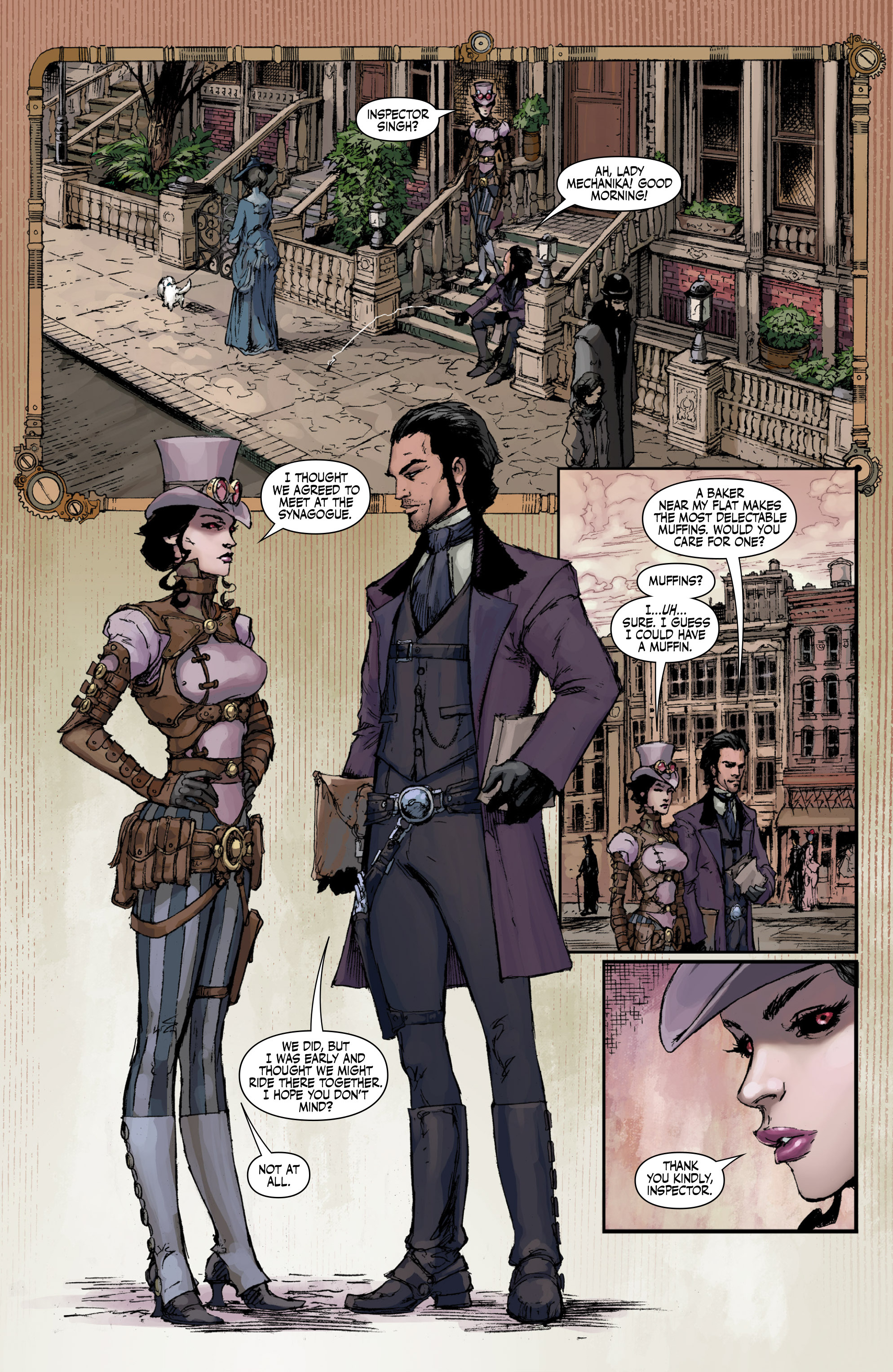 Read online Lady Mechanika: The Lost Boys of West Abbey comic -  Issue #2 - 6