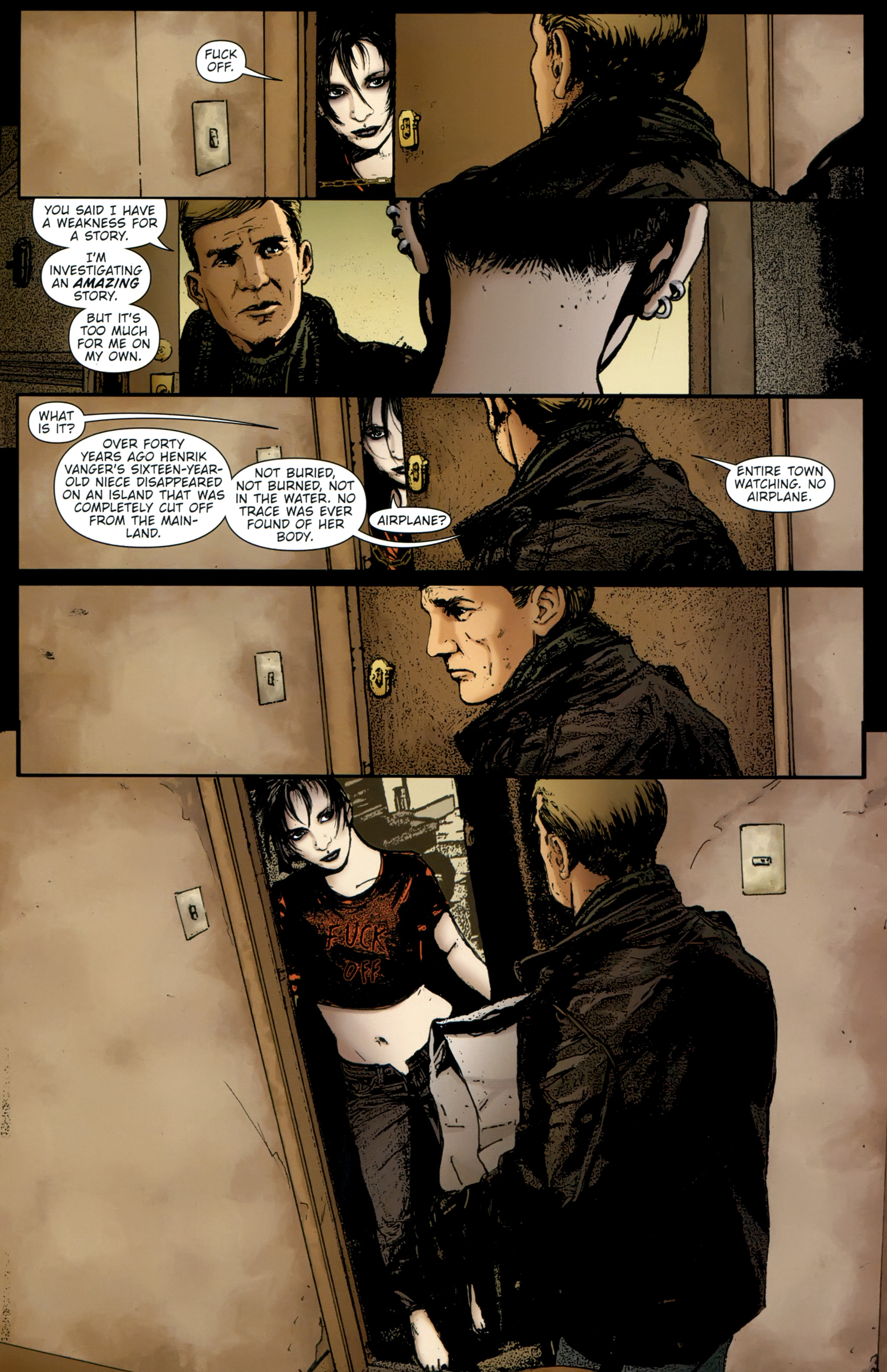 Read online The Girl With the Dragon Tattoo comic -  Issue # TPB 2 - 45