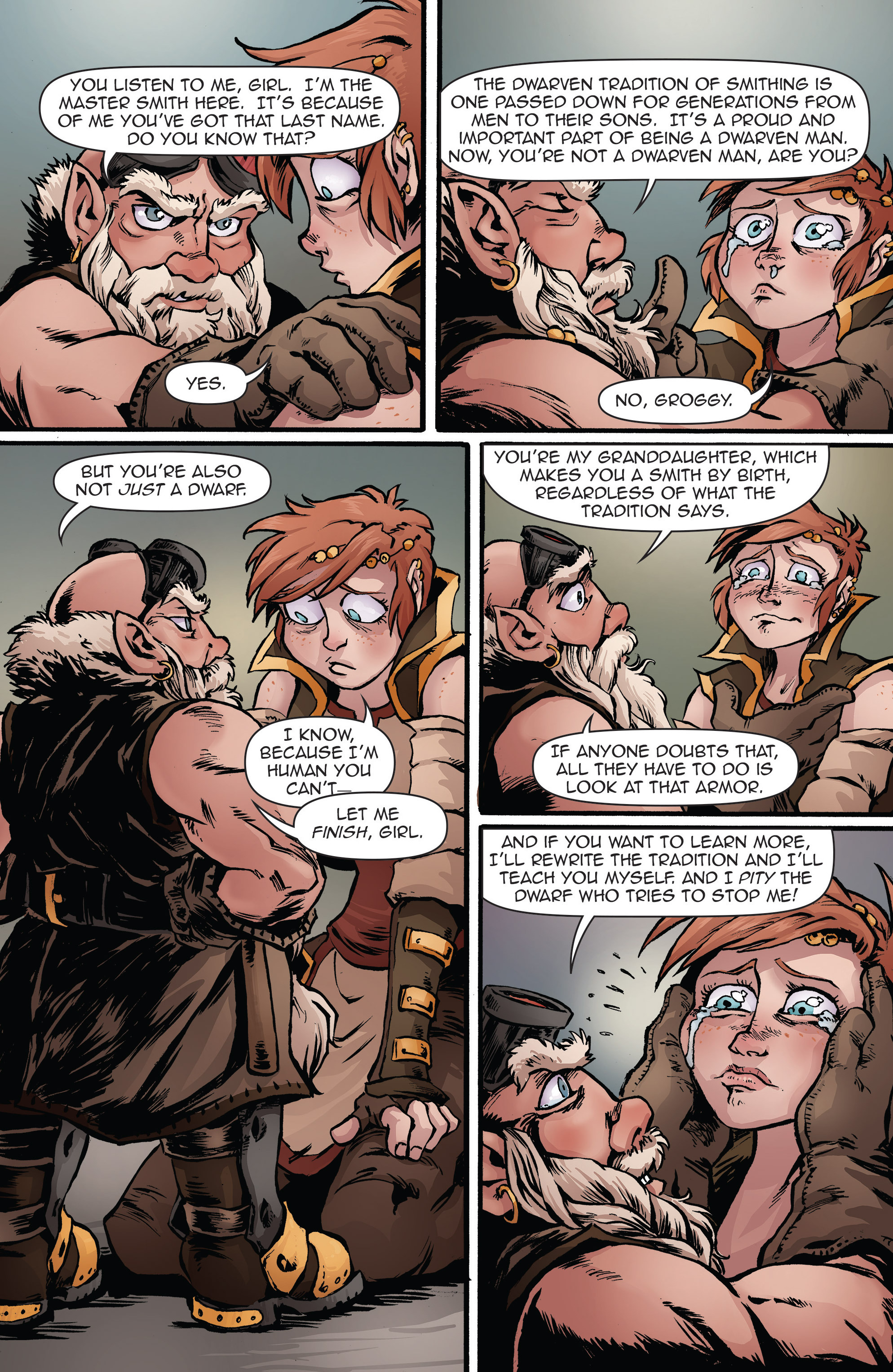 Read online Princeless: Make Yourself comic -  Issue #2 - 17