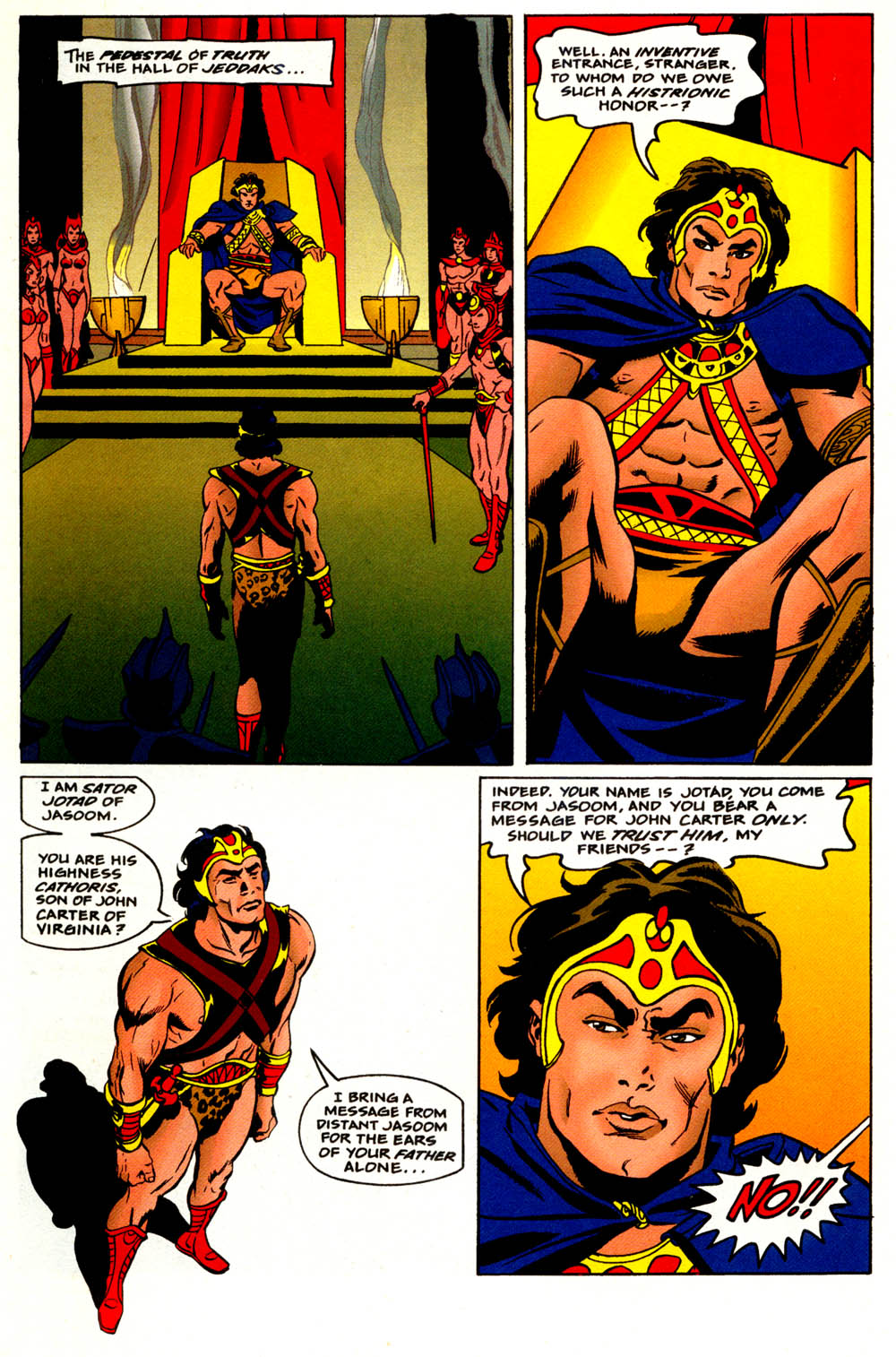 Read online Tarzan/John Carter: Warlords of Mars comic -  Issue #2 - 20
