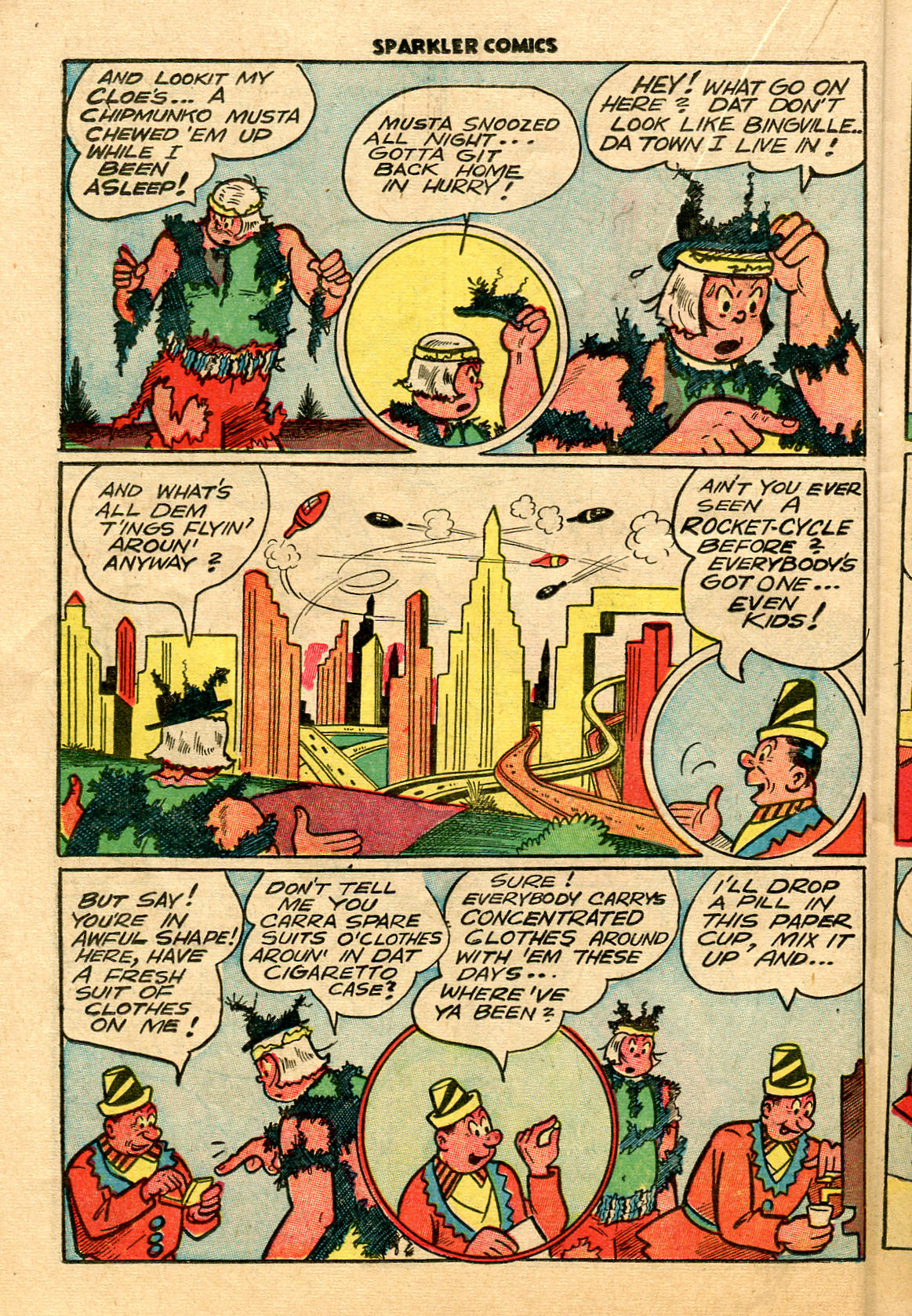 Read online Sparkler Comics comic -  Issue #59 - 30