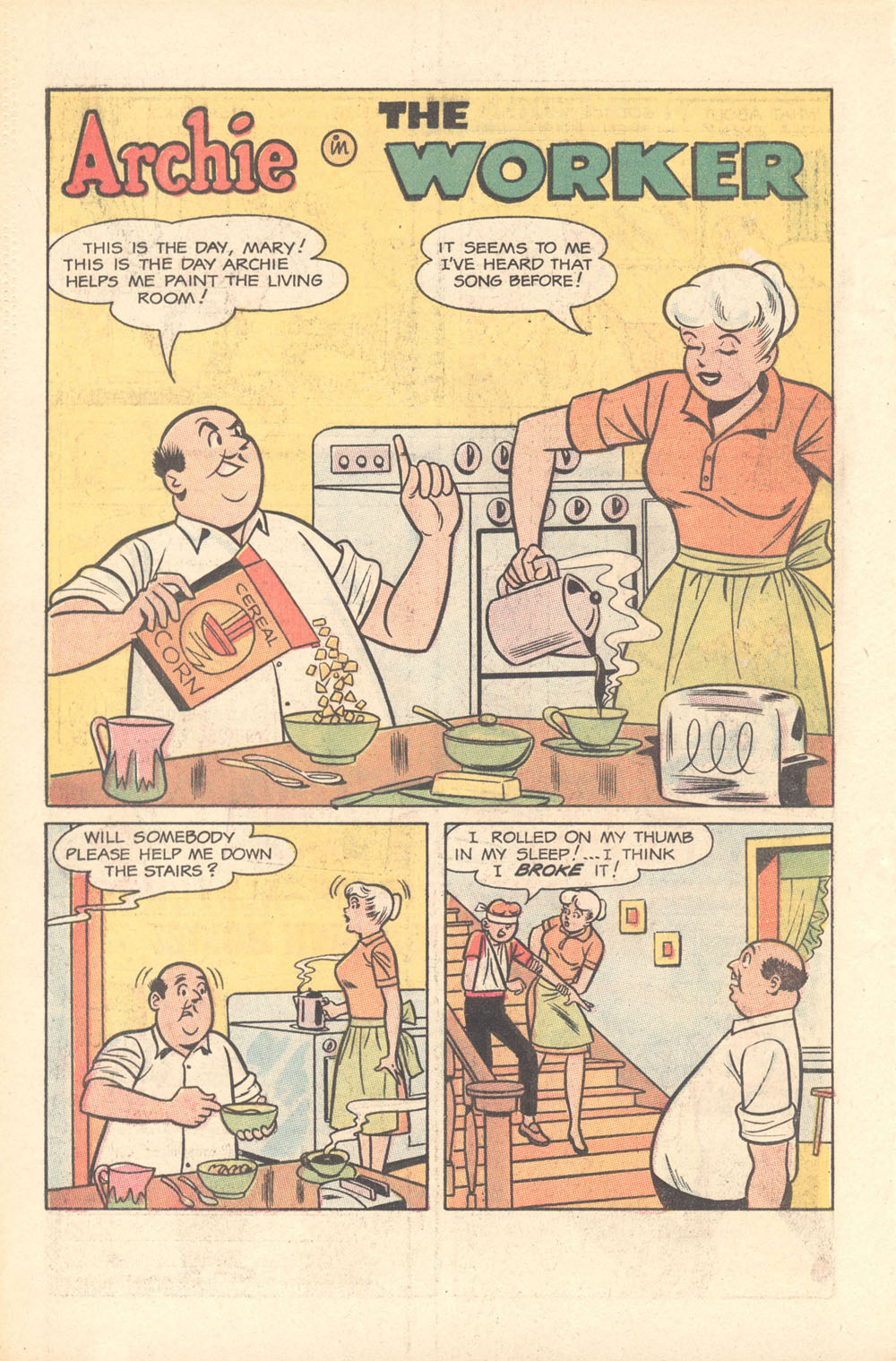 Read online Archie's TV Laugh-Out comic -  Issue #4 - 18