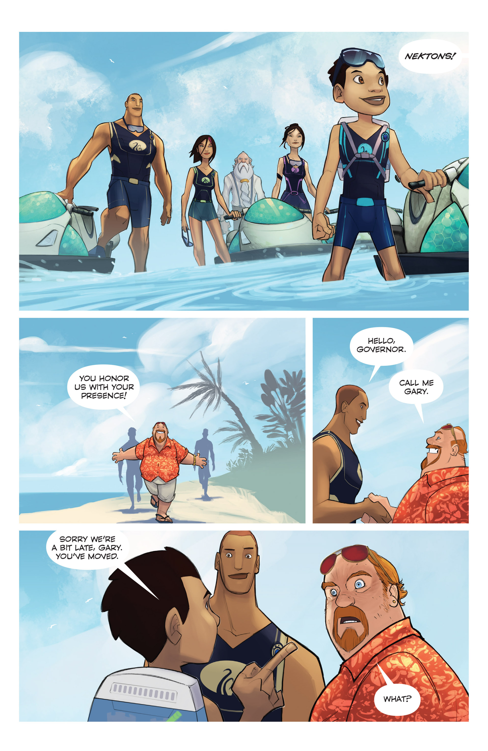 Read online The Deep comic -  Issue #4 - 18