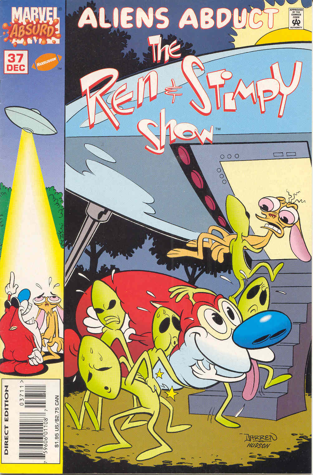 Read online The Ren & Stimpy Show comic -  Issue #37 - 1