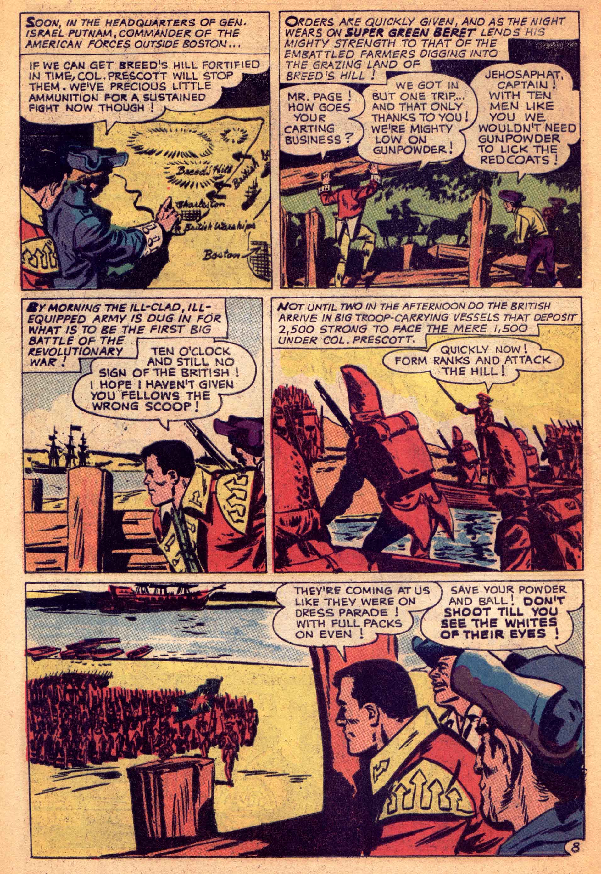 Read online Super Green Beret comic -  Issue #2 - 39