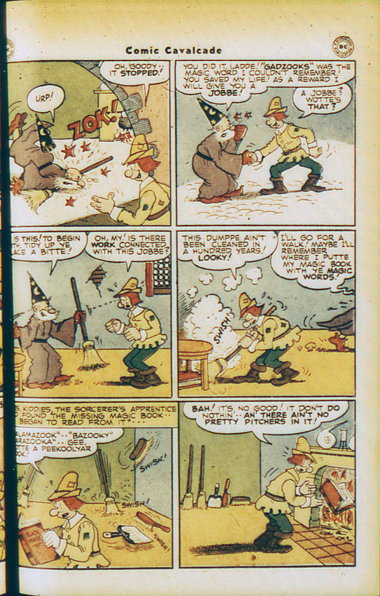 Read online Comic Cavalcade comic -  Issue #19 - 36