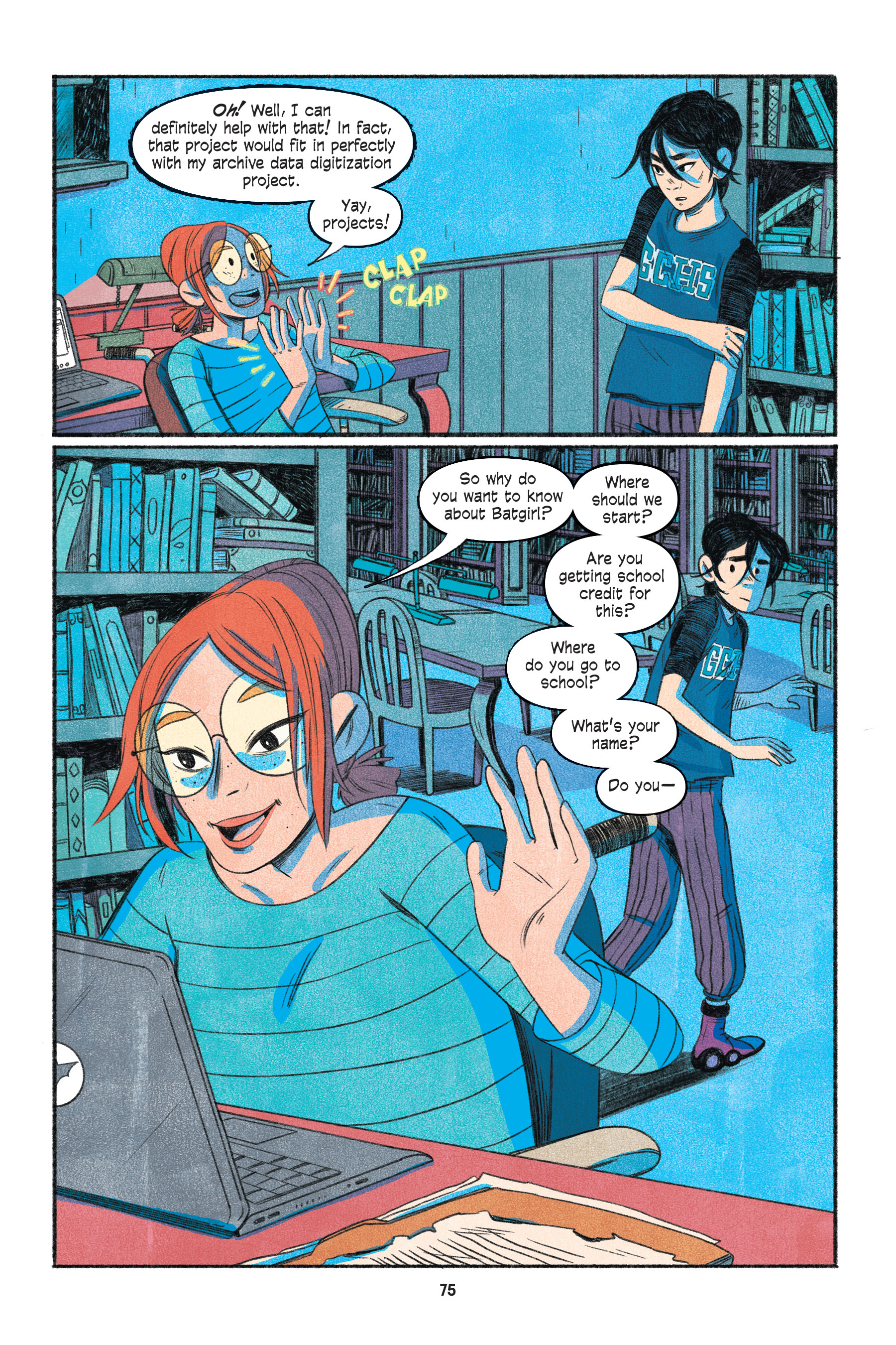 Read online Shadow of the Batgirl comic -  Issue # TPB (Part 1) - 72
