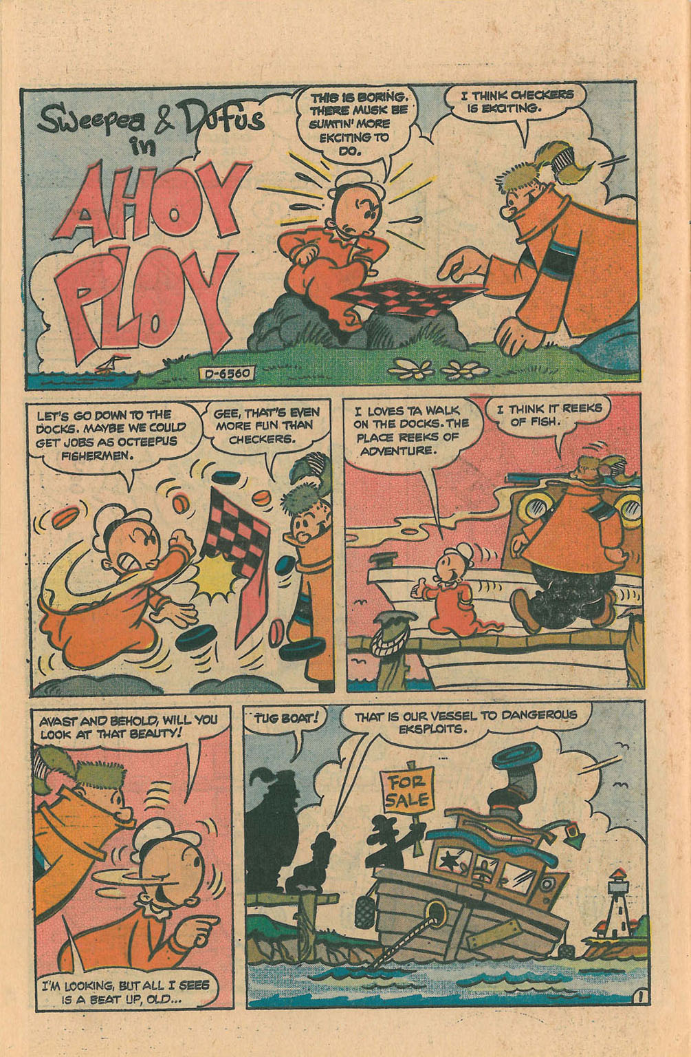 Read online Popeye (1948) comic -  Issue #127 - 26