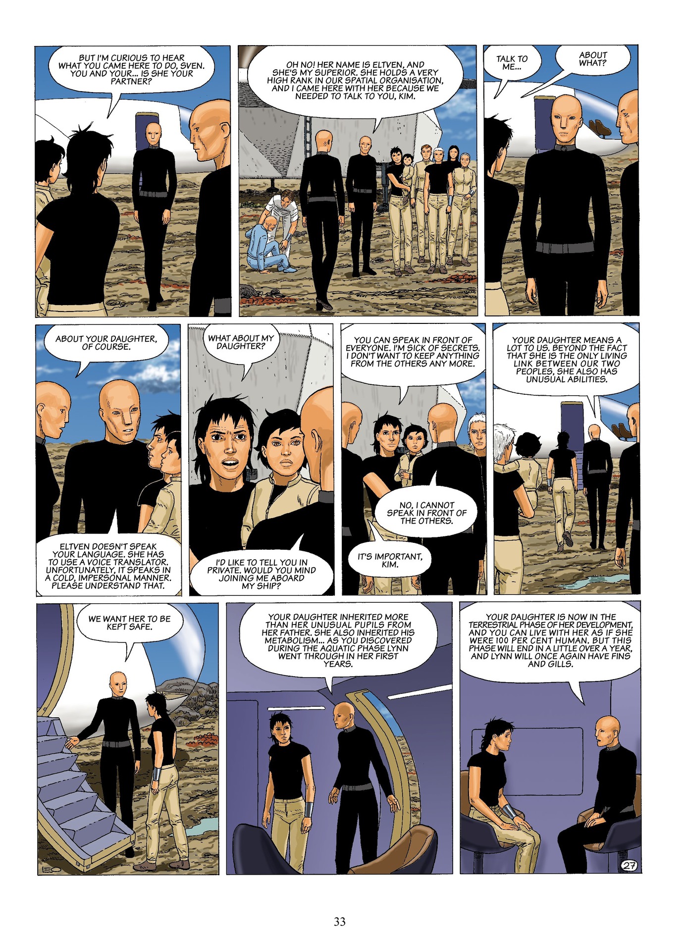 Read online Antares comic -  Issue #6 - 35