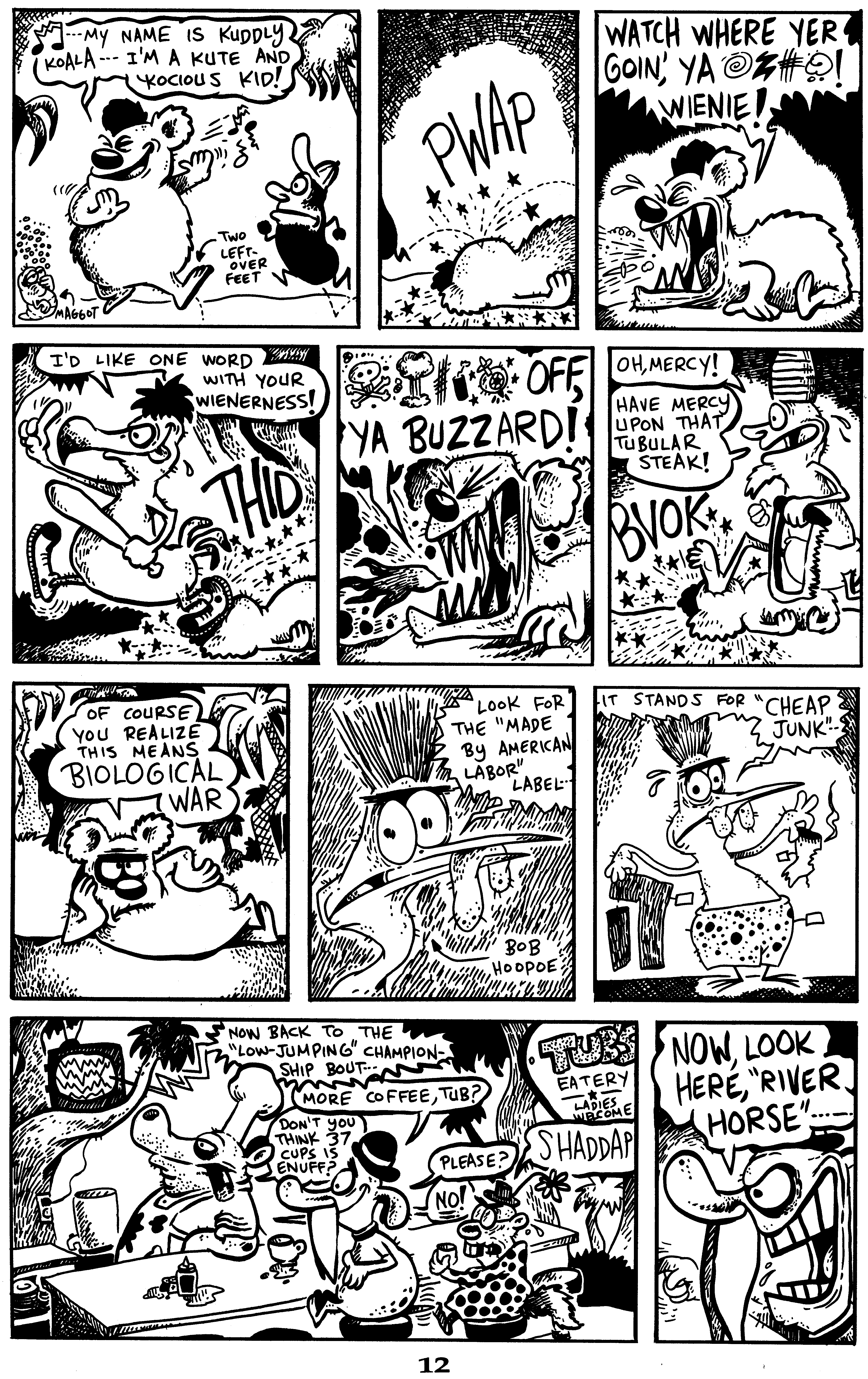Read online Critters comic -  Issue #36 - 14