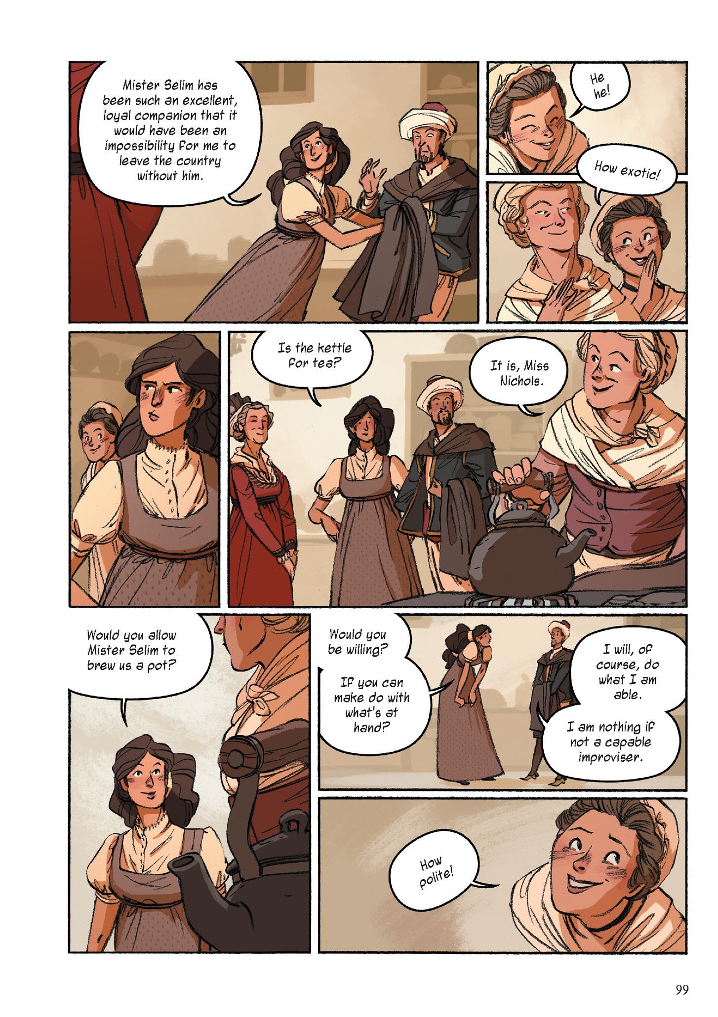 Read online Delilah Dirk and the King's Shilling comic -  Issue # TPB (Part 1) - 101