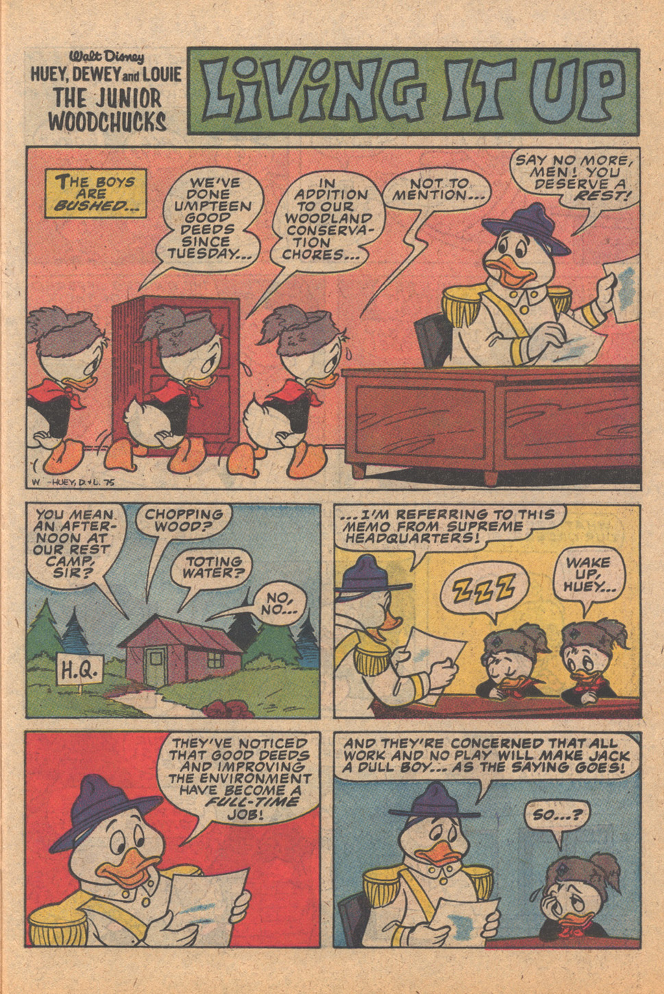 Read online Huey, Dewey, and Louie Junior Woodchucks comic -  Issue #75 - 15