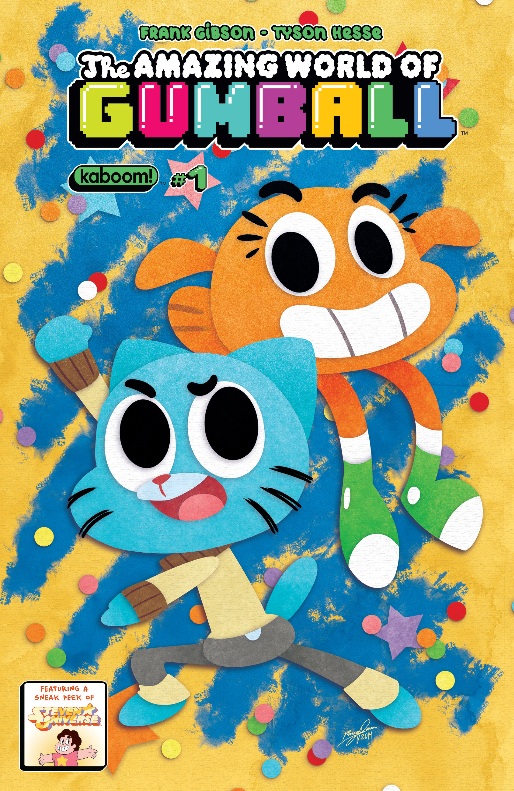 Read online The Amazing World of Gumball comic -  Issue #1 - 1