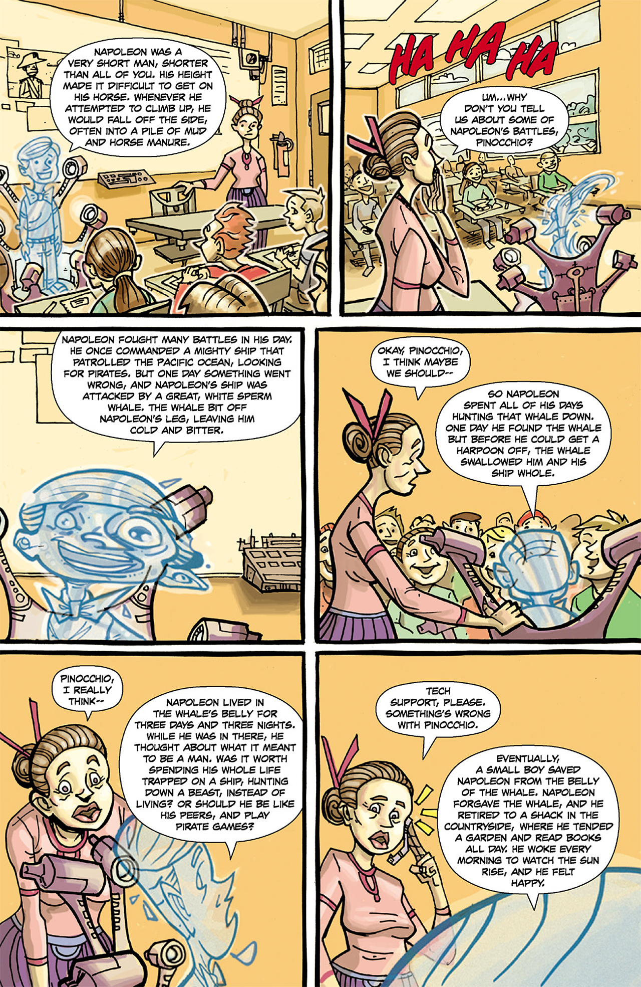 Read online Once Upon a Time Machine comic -  Issue # TPB (Part 1) - 60