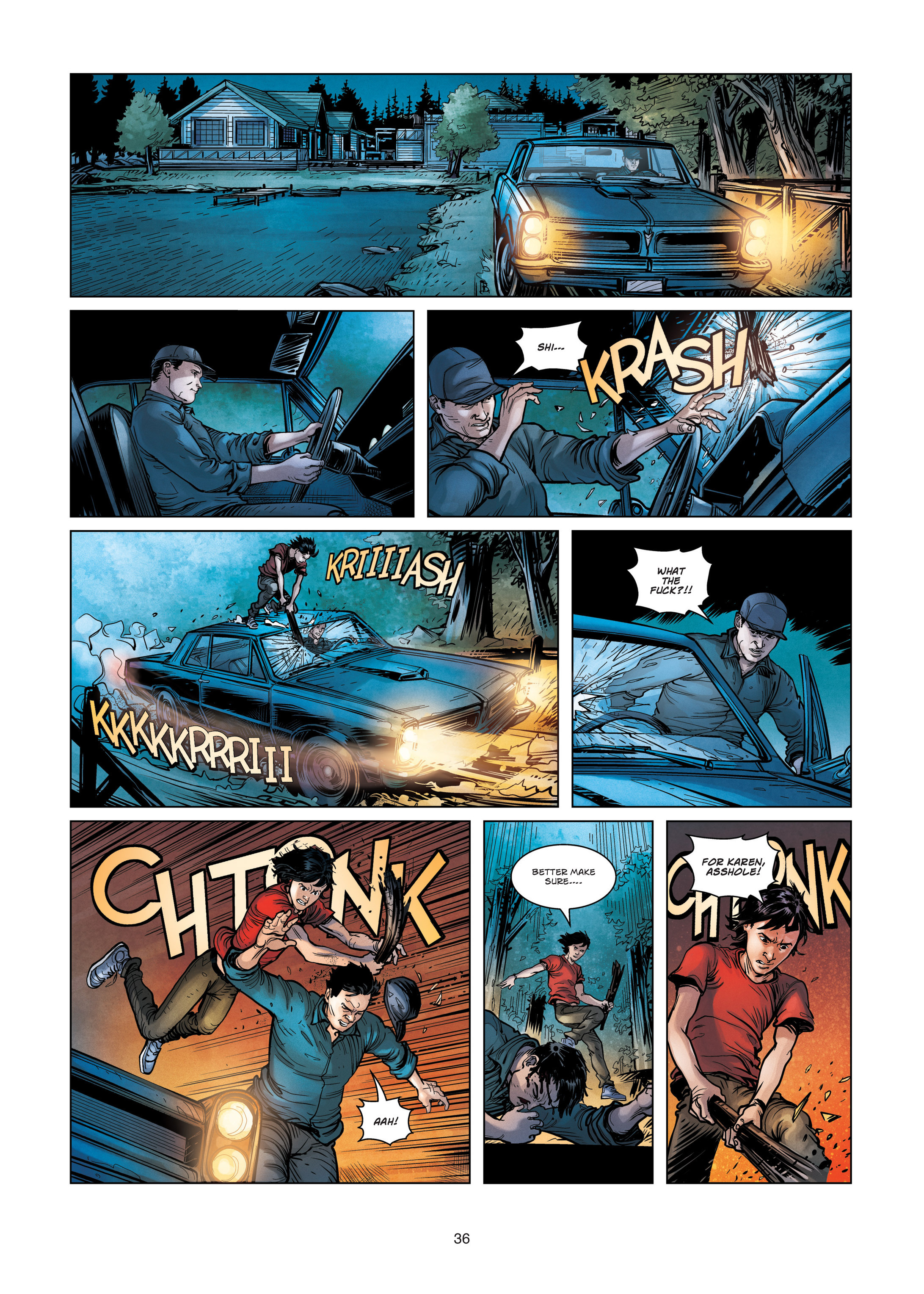 Read online Vigilantes comic -  Issue #3 - 36