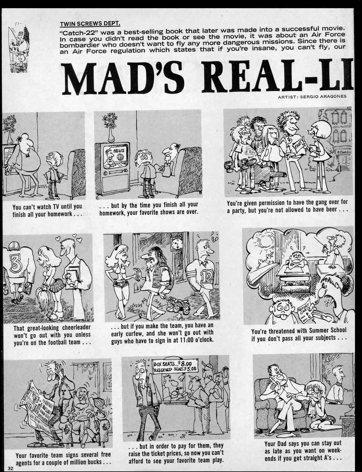 Read online MAD comic -  Issue #199 - 34