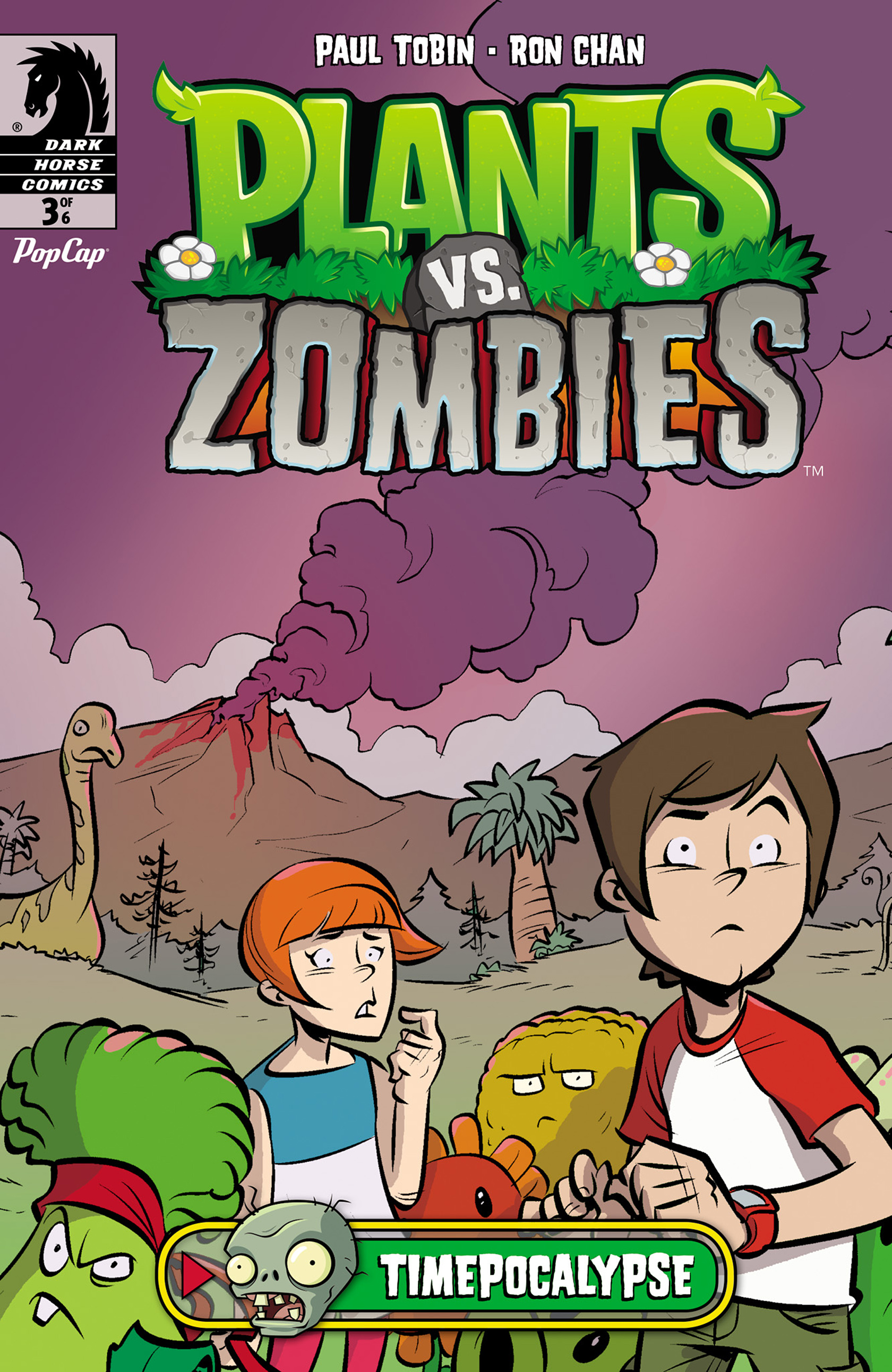 Read online Plants vs. Zombies: Timepocalypse comic -  Issue #3 - 2