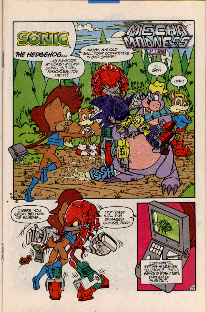 Read online Sonic & Knuckles: Mecha Madness Special comic -  Issue # Full - 21