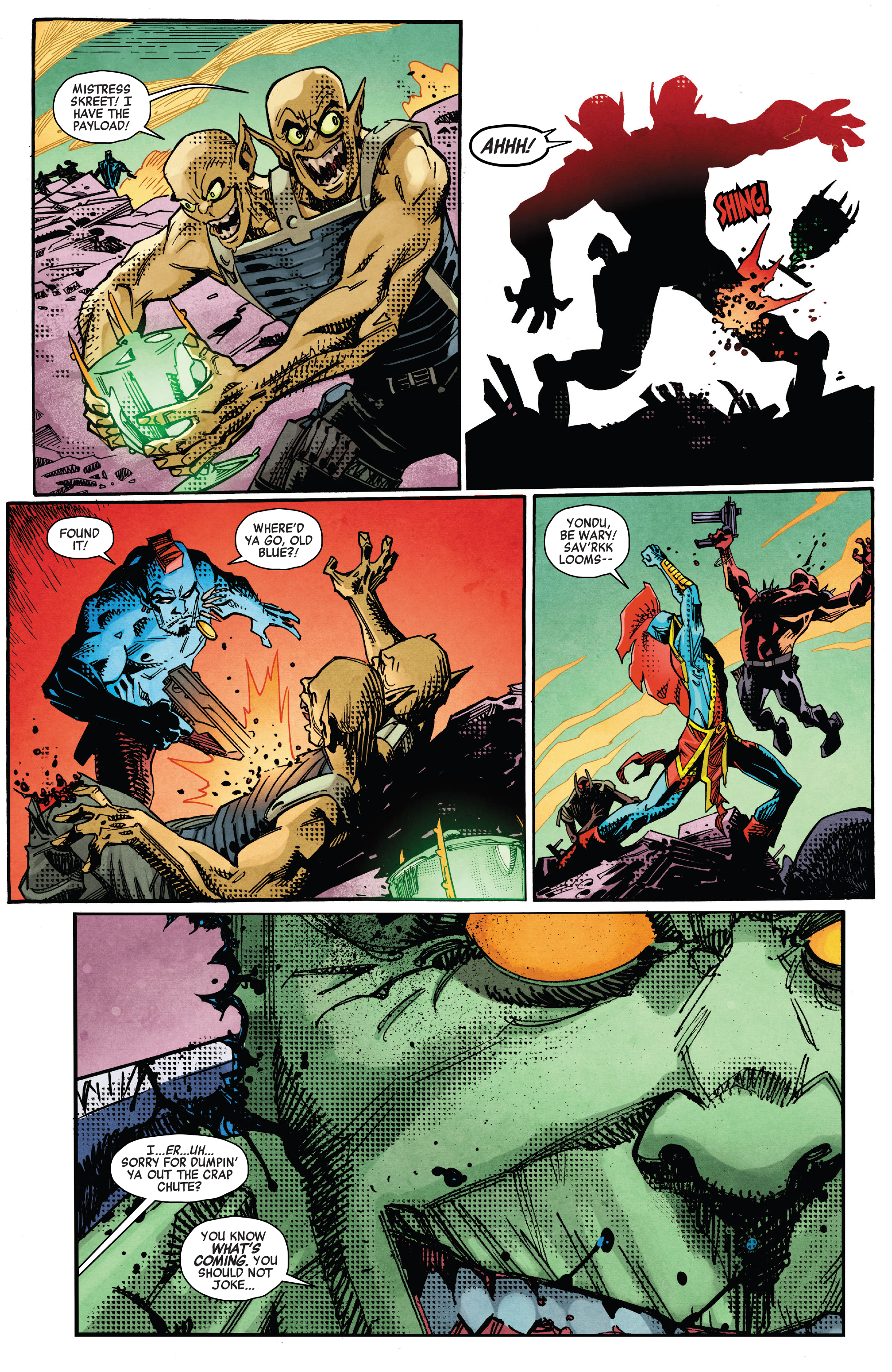 Read online Yondu comic -  Issue #5 - 13