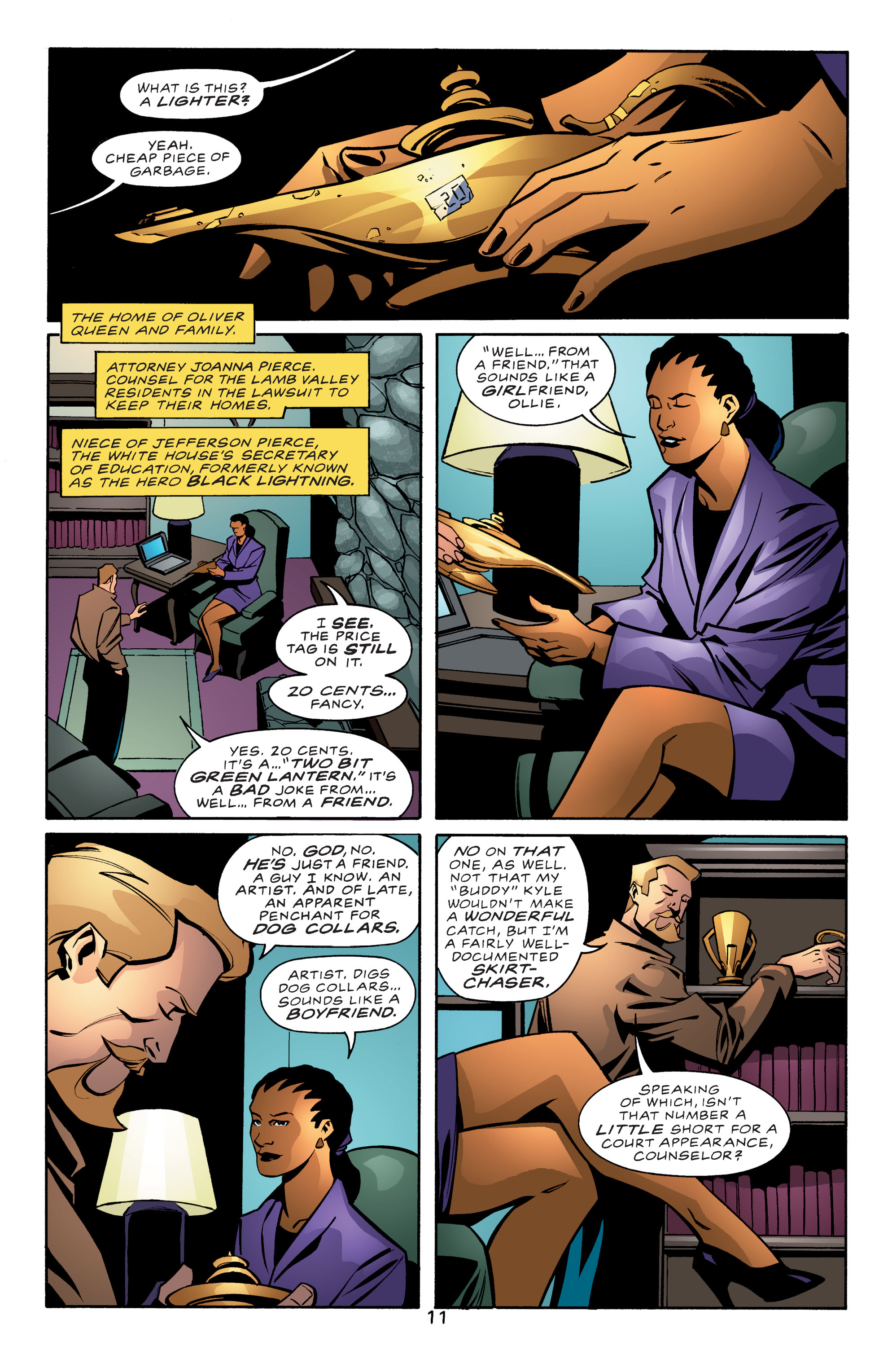 Read online Green Arrow (2001) comic -  Issue #27 - 12