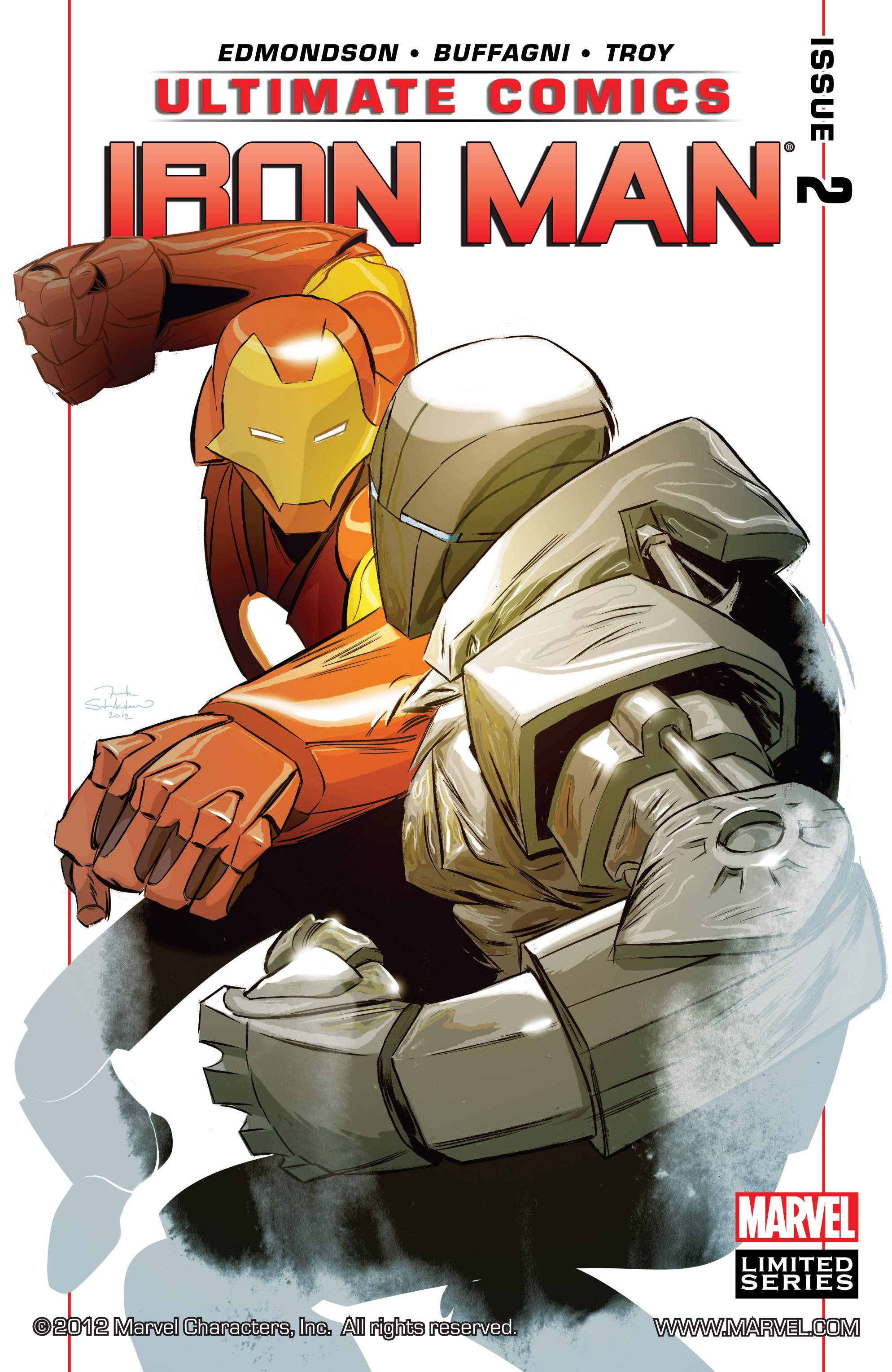 Read online Ultimate Comics Iron Man comic -  Issue #2 - 1