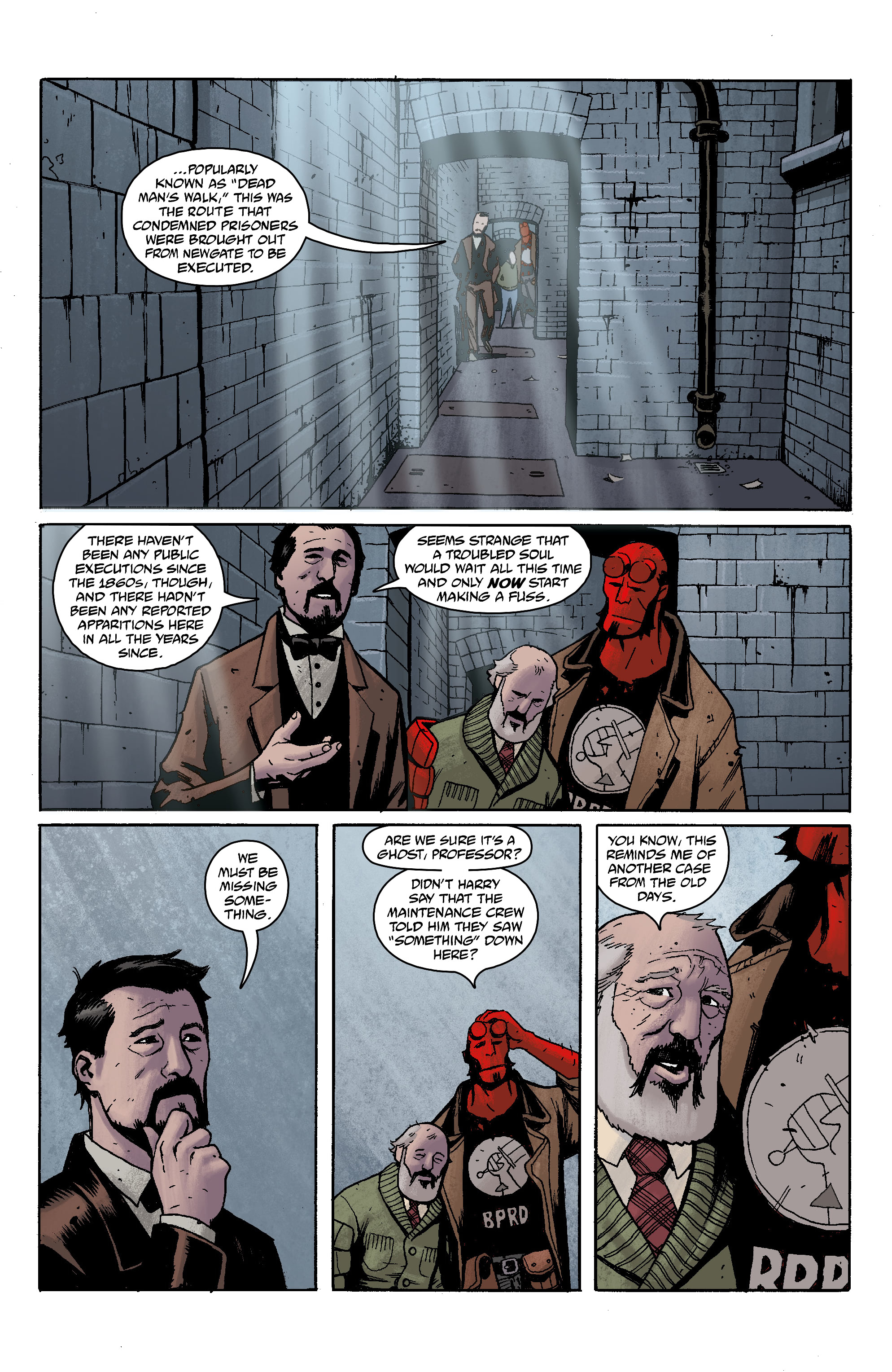 Read online Hellboy: The Silver Lantern Club comic -  Issue #5 - 4