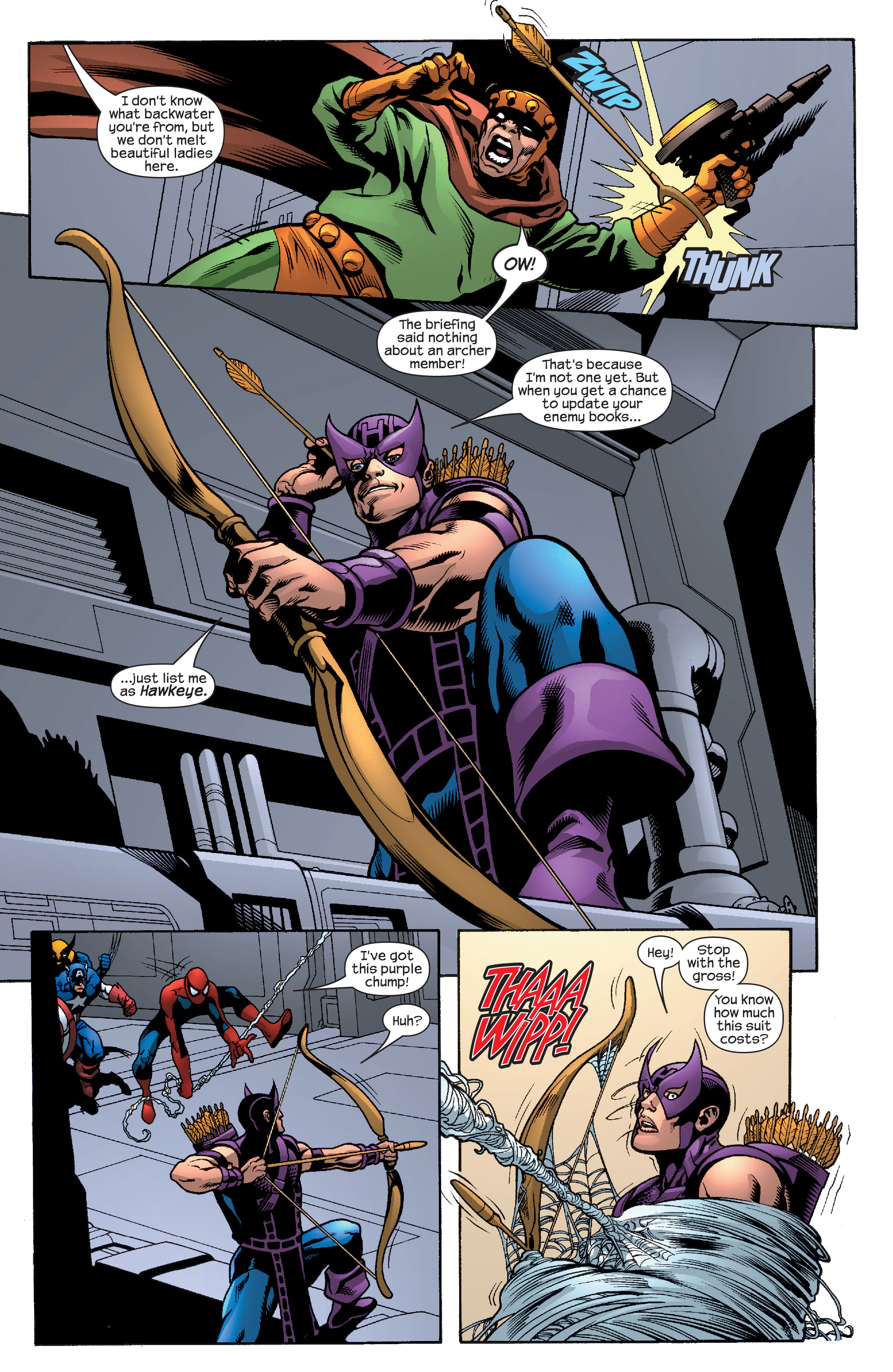 Read online Marvel-Verse: Thanos comic -  Issue #Marvel-Verse (2019) Hawkeye - 8