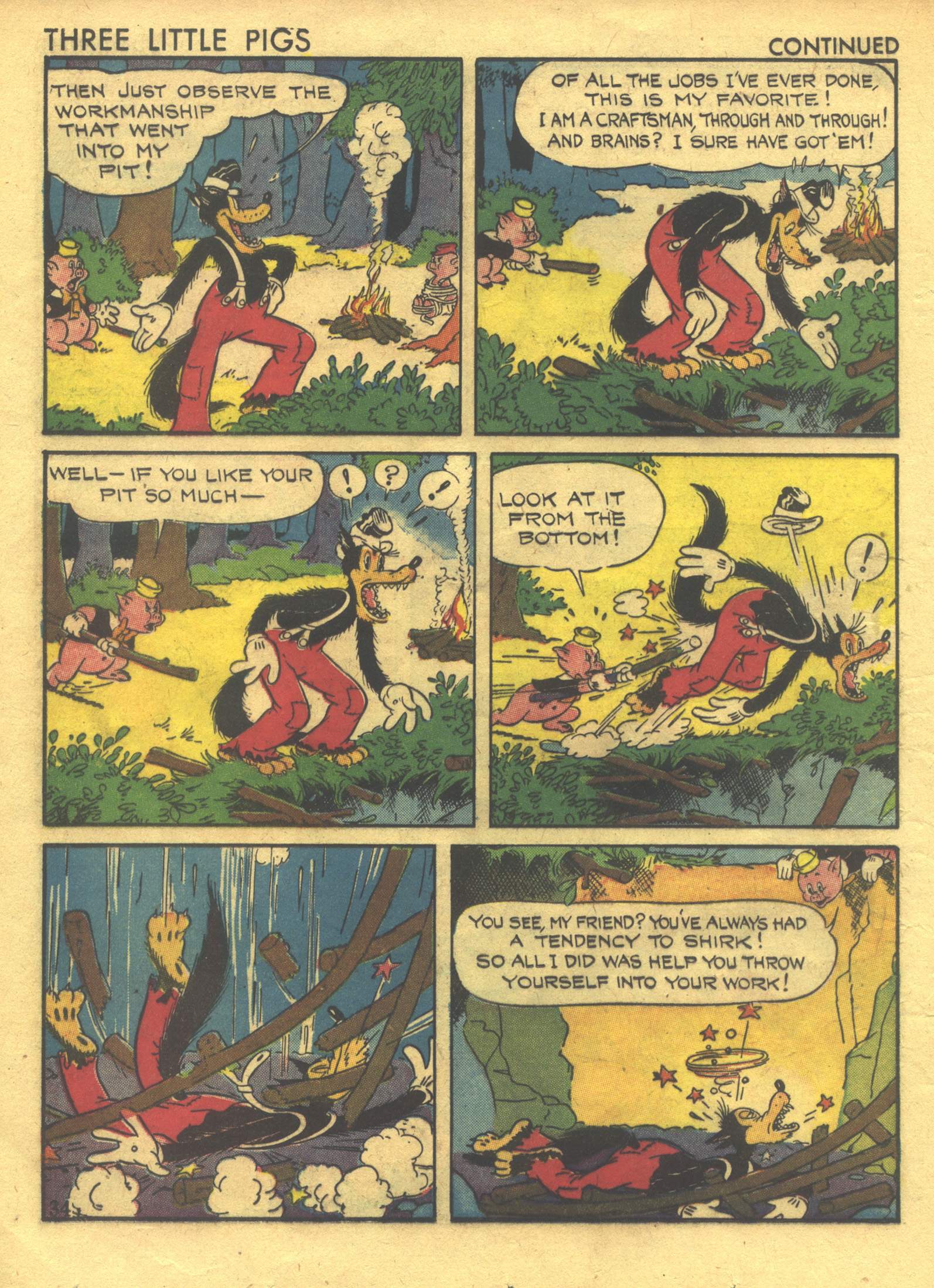 Read online Walt Disney's Comics and Stories comic -  Issue #16 - 36