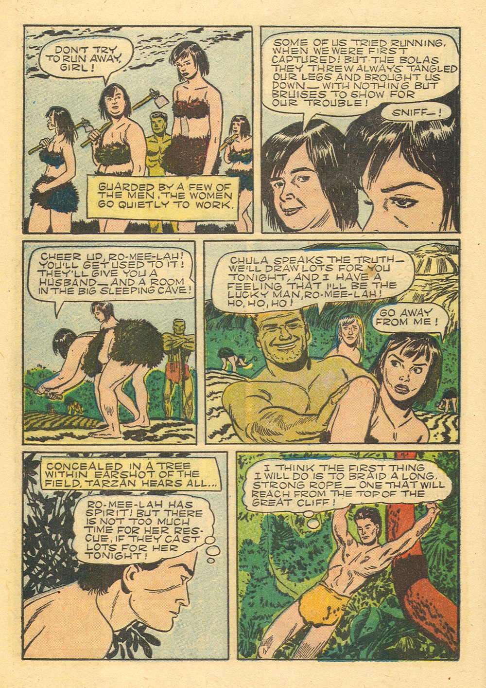 Read online Tarzan (1948) comic -  Issue #39 - 16