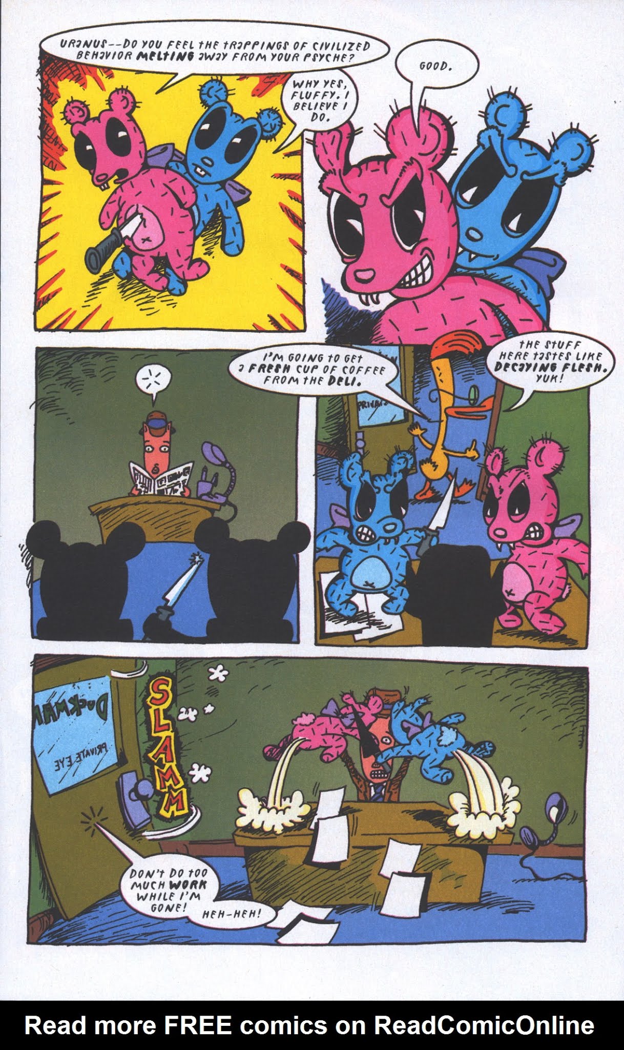 Read online Duckman (1994) comic -  Issue #3 - 12