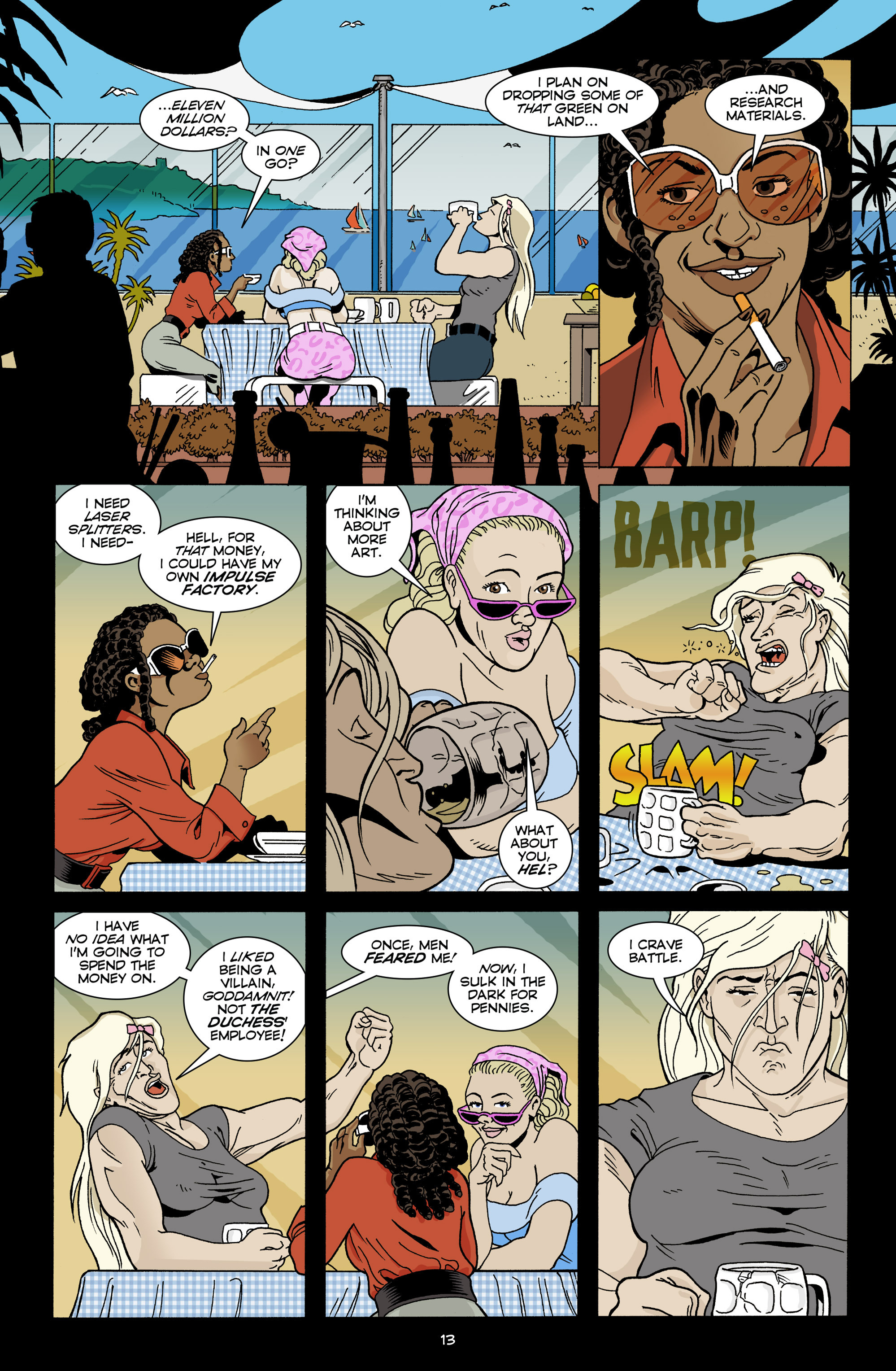 Read online Unmasked comic -  Issue #3 - 15