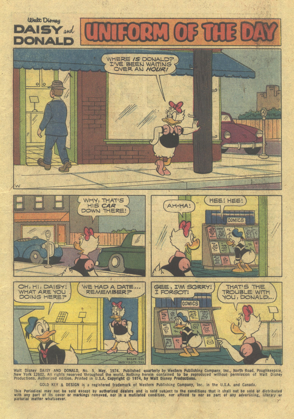 Read online Walt Disney Daisy and Donald comic -  Issue #5 - 3